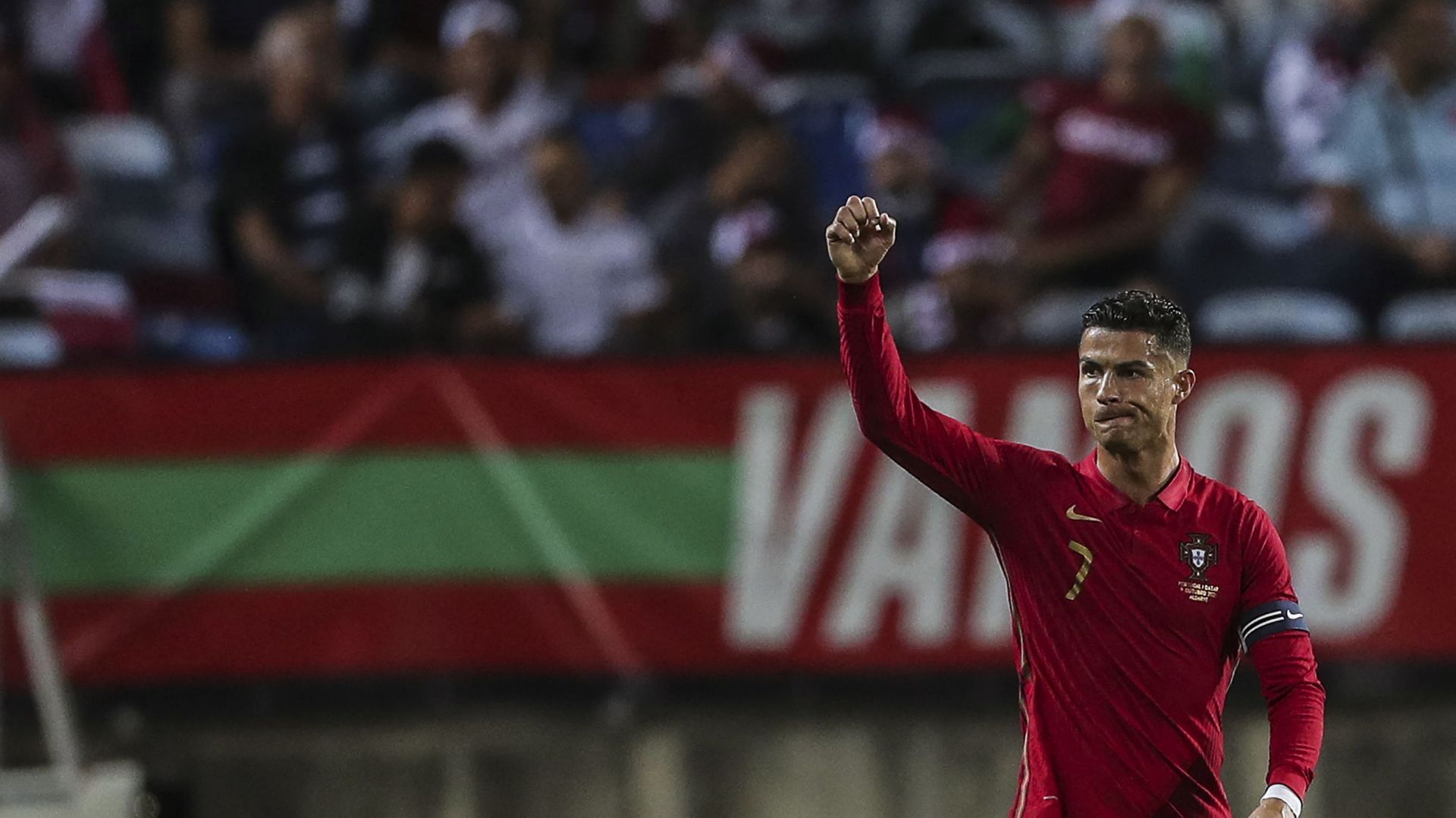 Cristiano Ronaldo exulte après son but