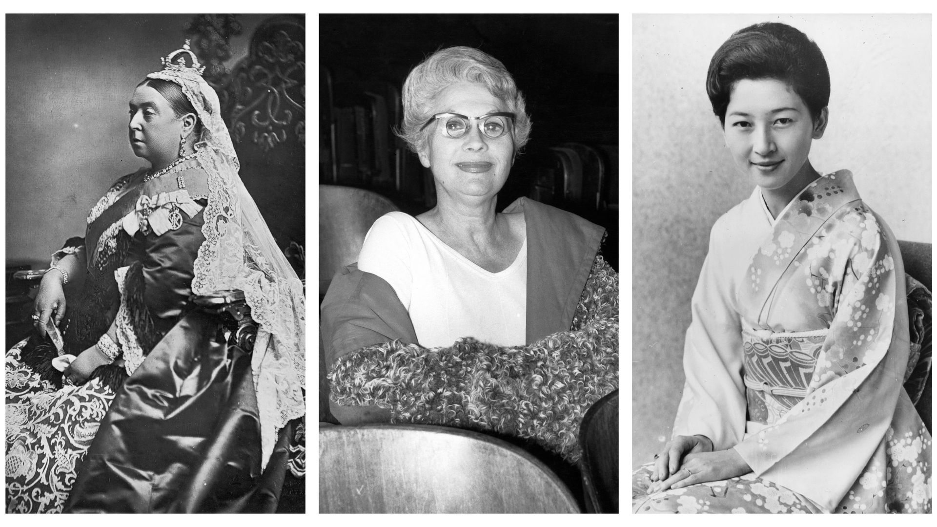 Victoria, Arletty et Michiko