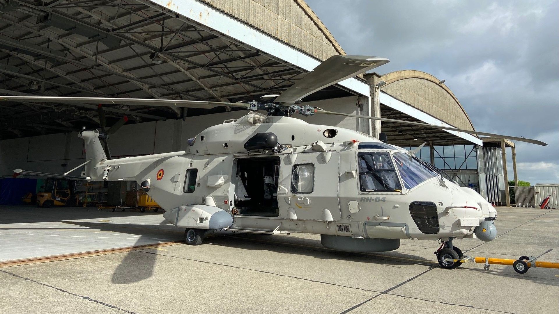 Le NH90 de la Défense qui intervient dans des opérations de sauvetage et de recherche