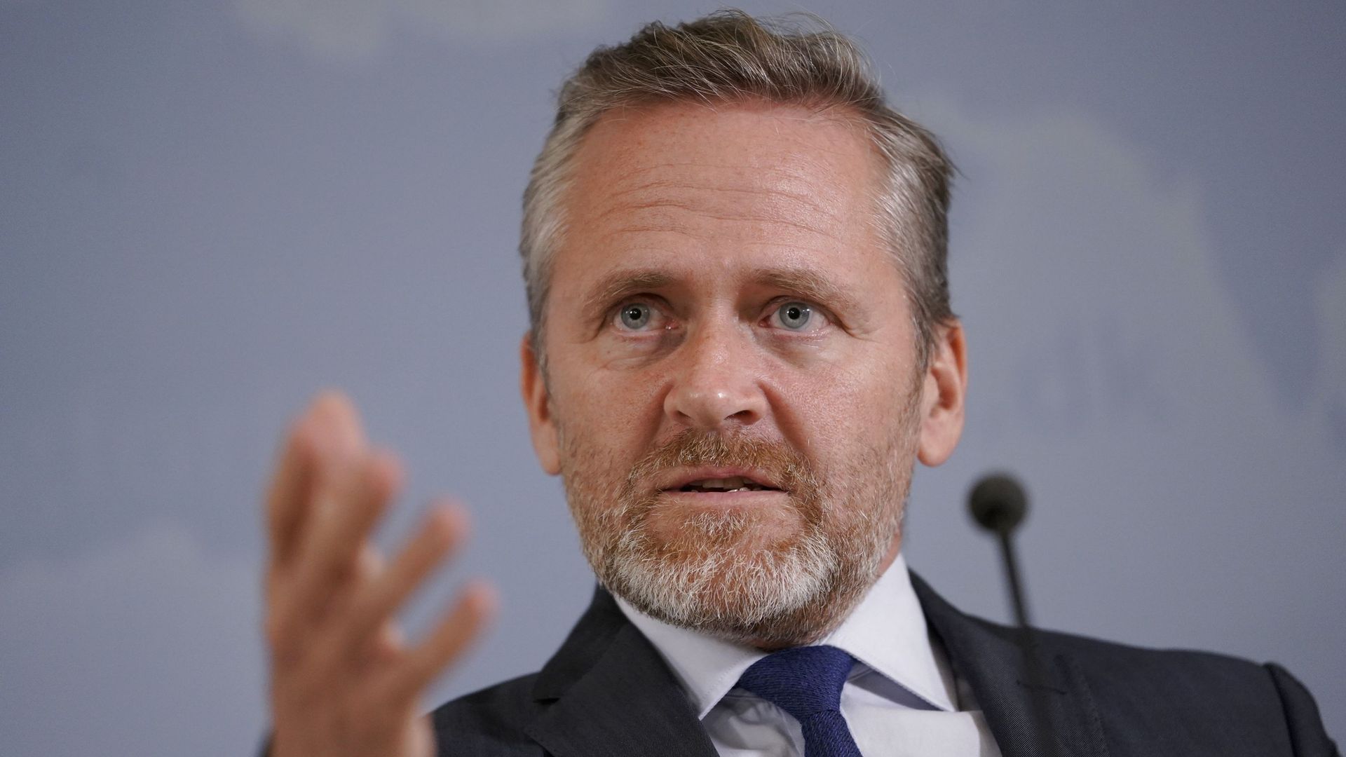 Le ministre danois des Affaires étrangères Anders Samuelsen 