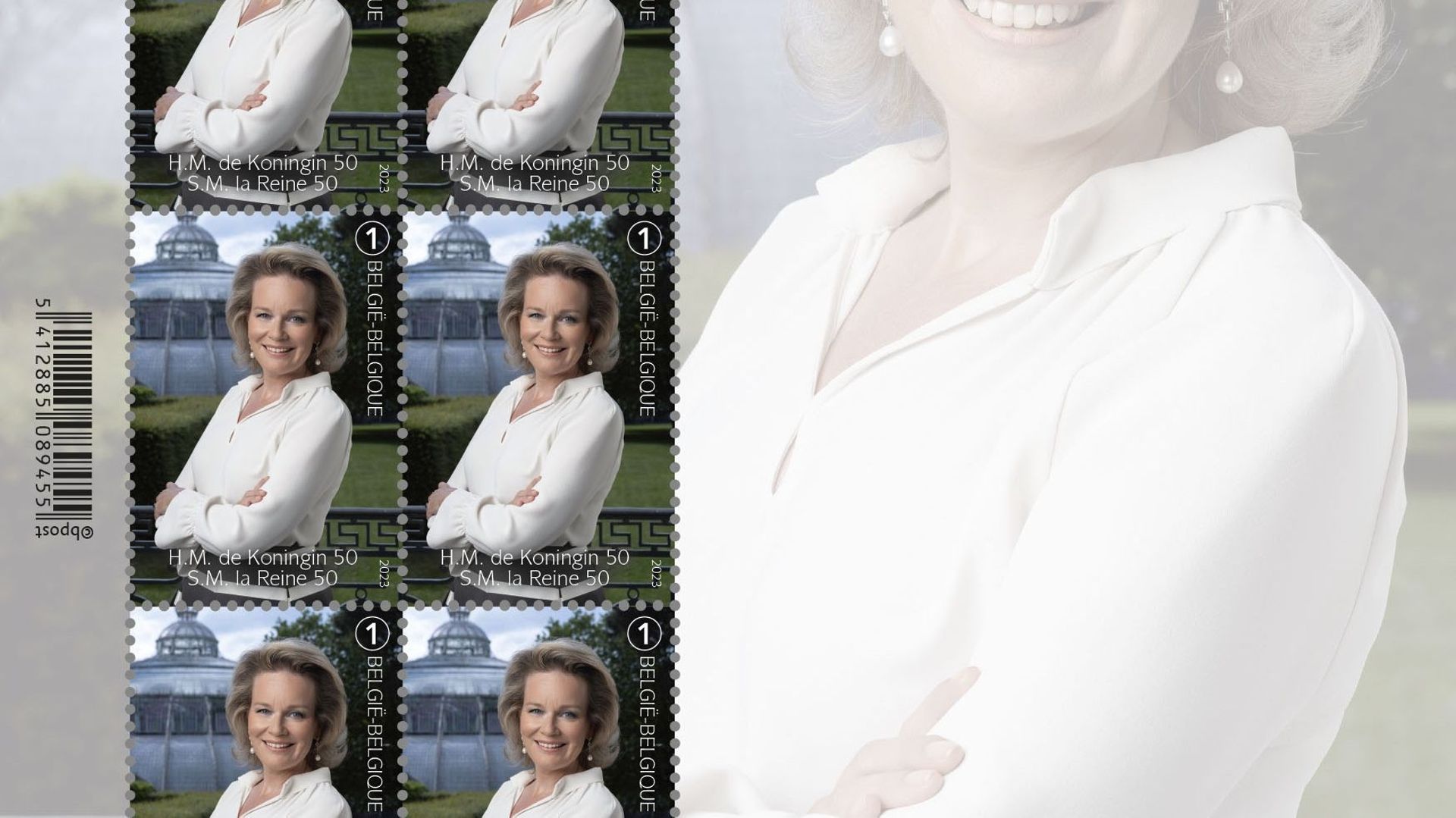 Le feuillet de timbres-poste sera disponible dès le 23 janvier dans les plus grands bureaux de poste du pays.