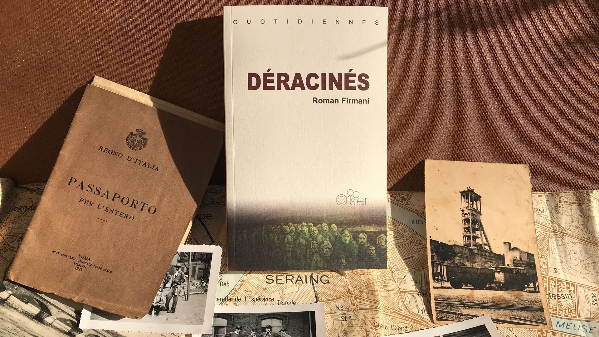 "Déracinés" est paru aux éditions du Cerisier