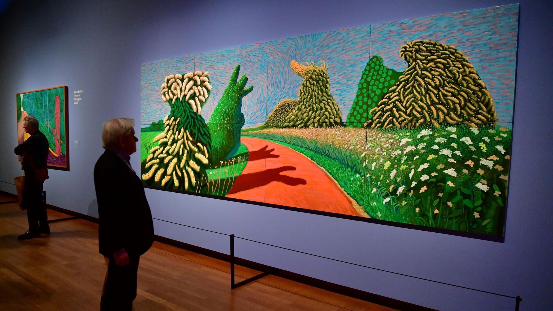 Vue de l'exposition au Musée Van Gogh