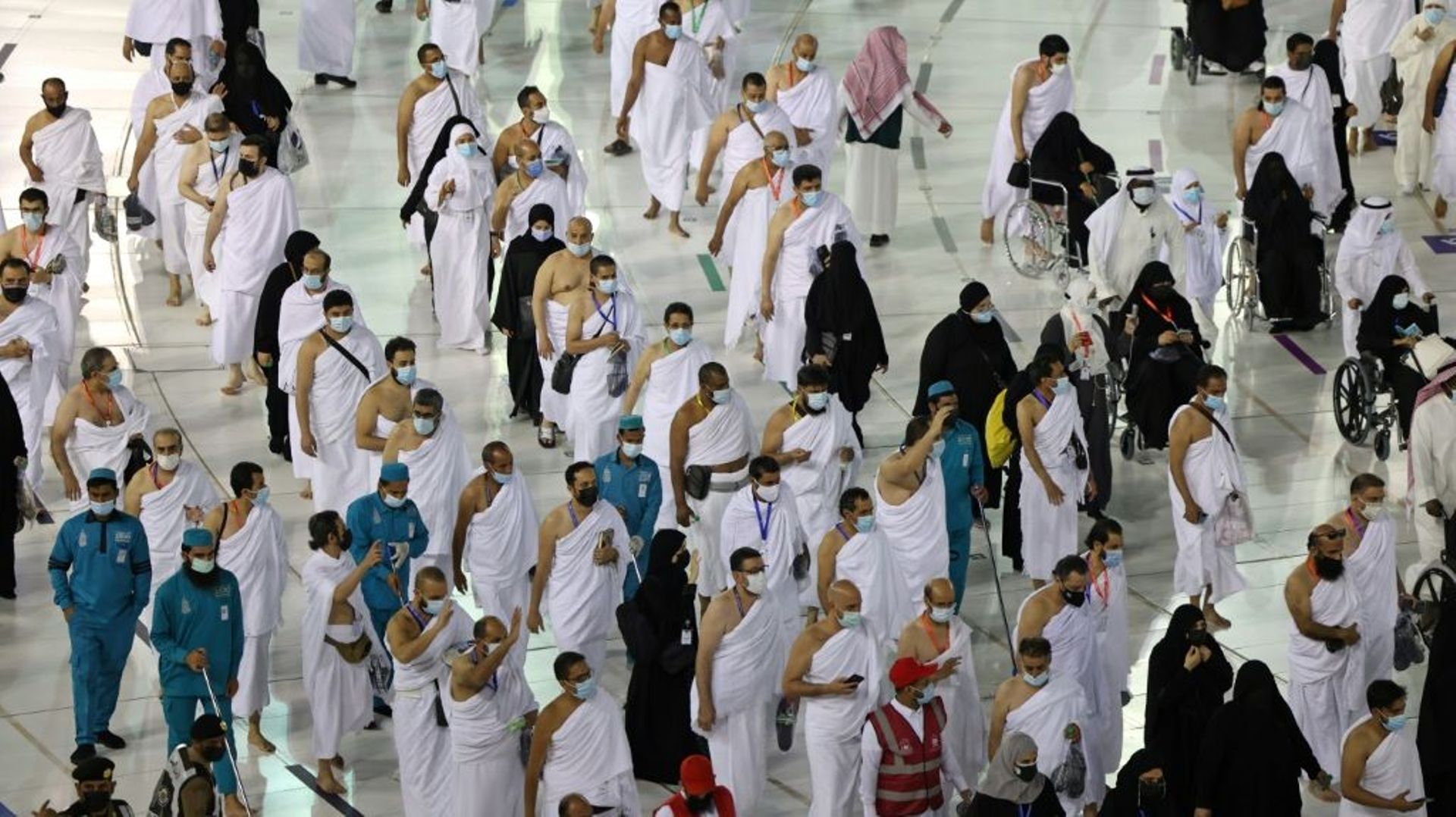 En Arabie saoudite, affluence limitée au grand pèlerinage à cause du Covid