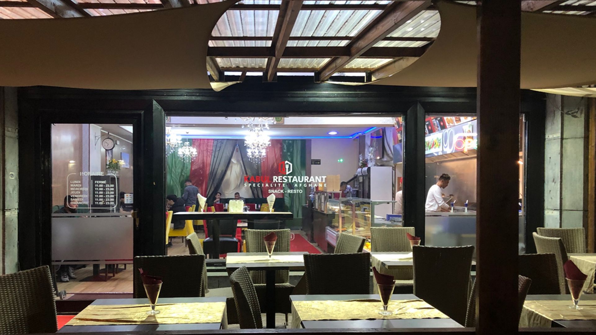 Ouverture d'un restaurant afghan dans le centre de Bruxelles