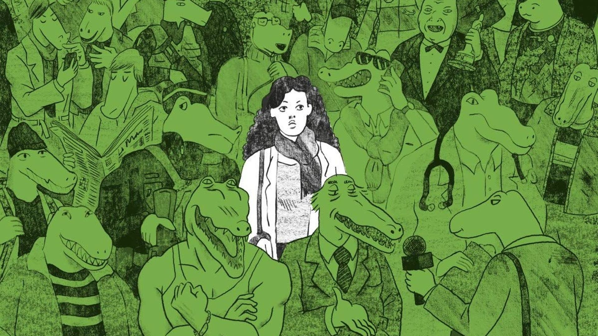 Une bande dessinée pleine de crocodiles pour parler de harcèlement