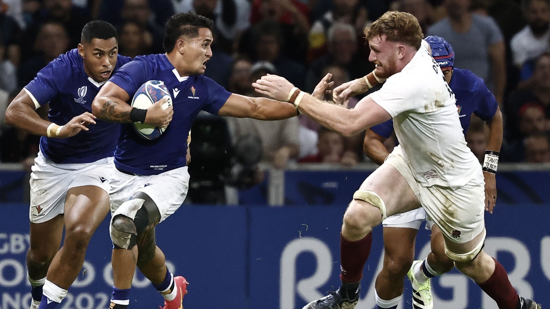 Mondial de rugby les Samoa proches de gâcher la fête de Farrell et