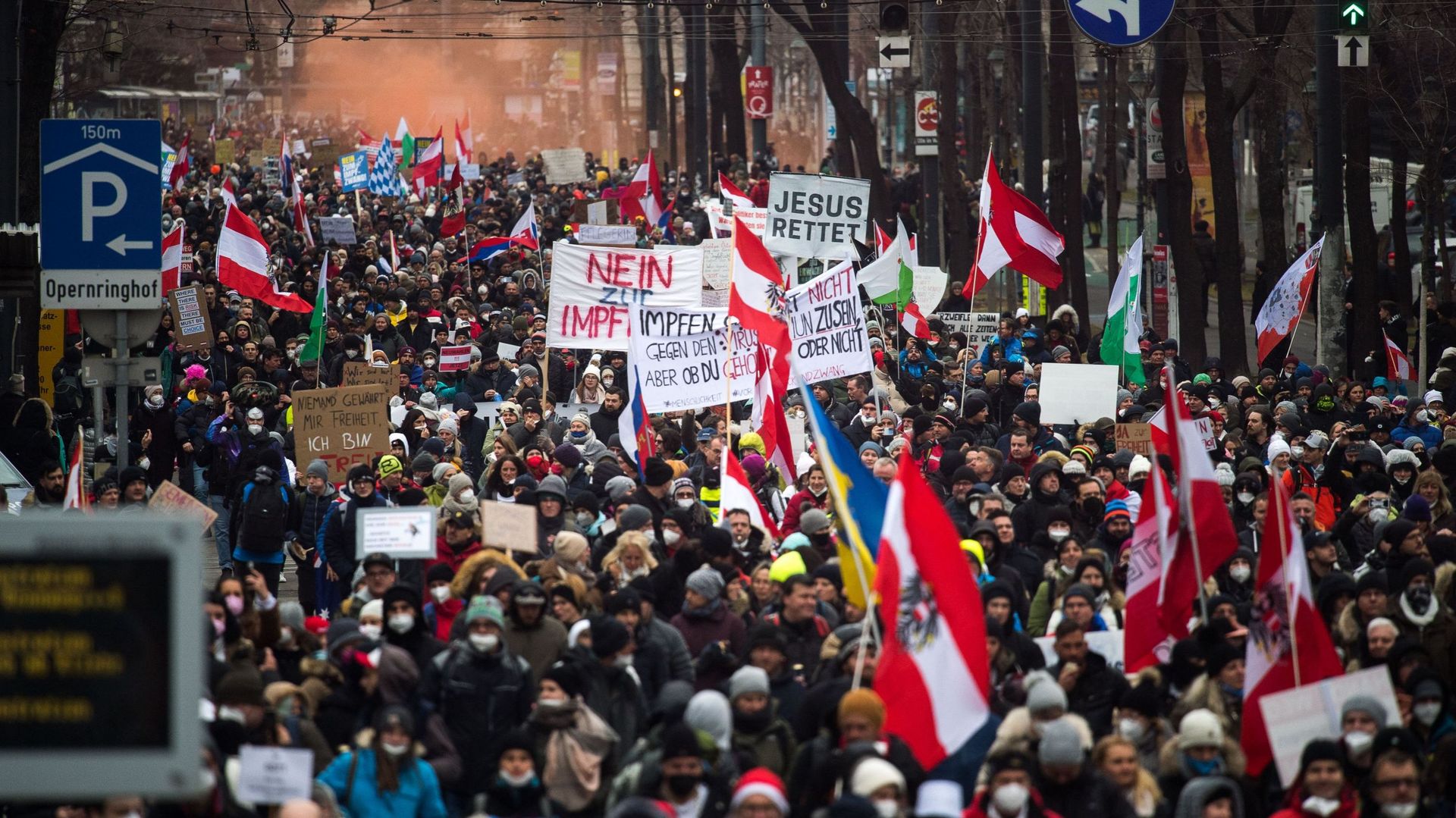 Manifestations en Autriche