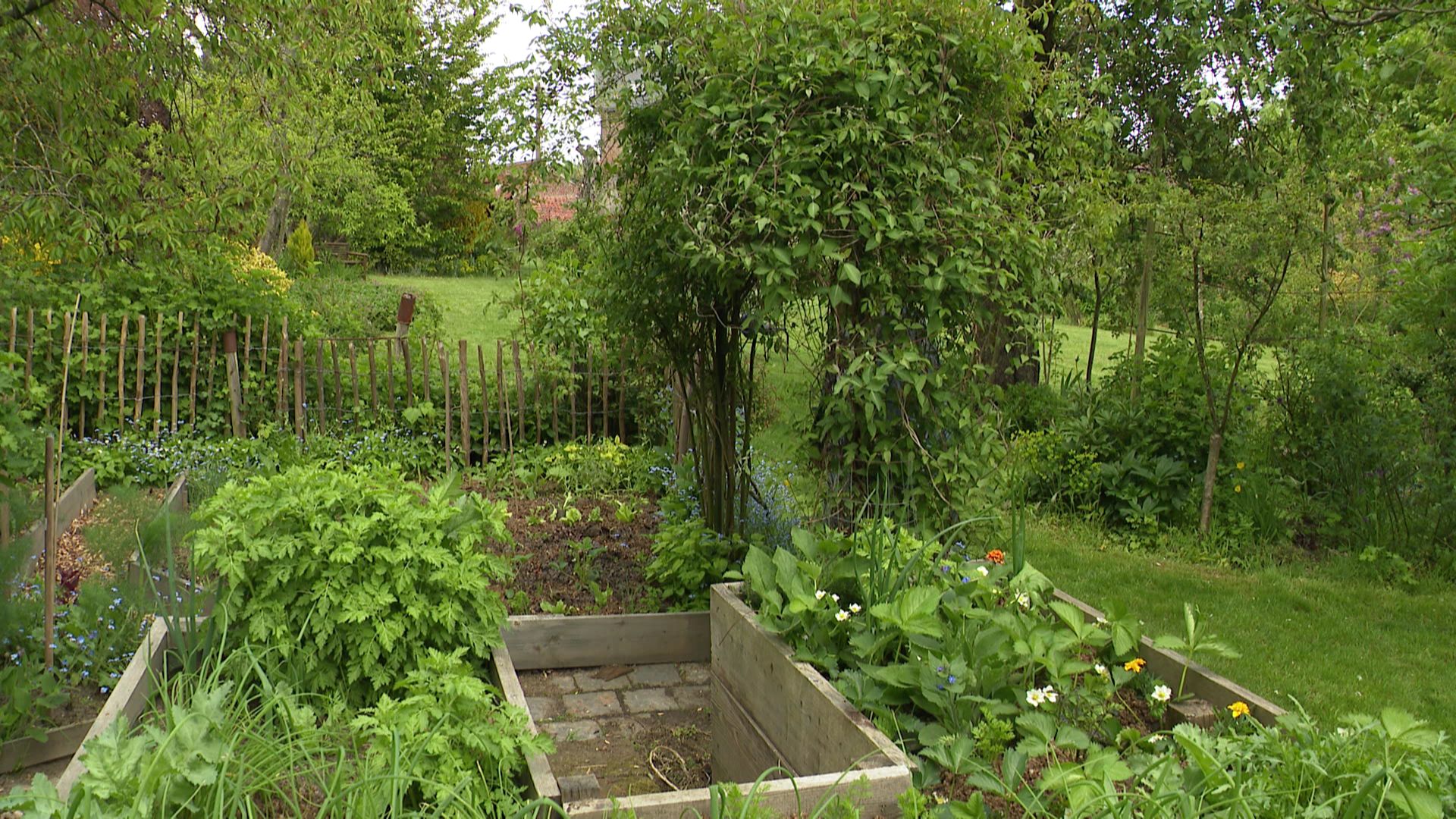 Potager surélevé