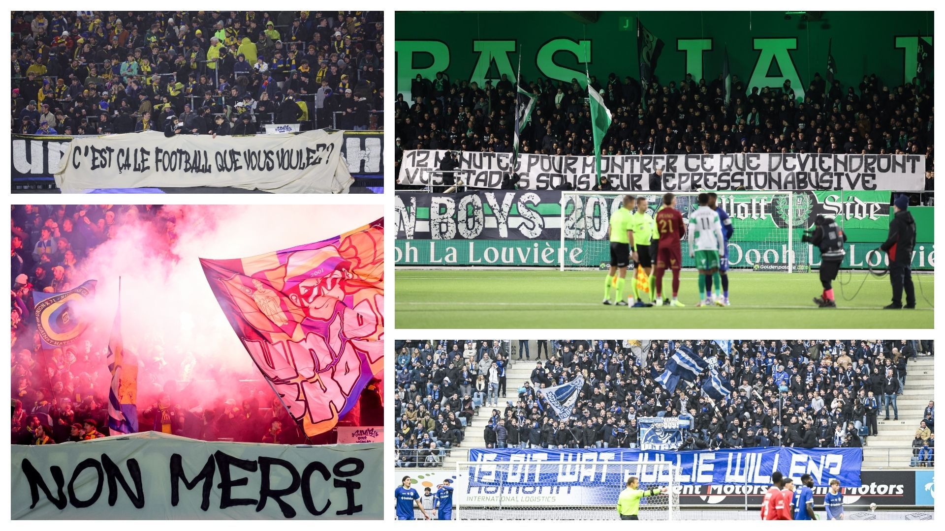 Belgian Fan Groups Vow Silent Protests for Season’s Final Matches, Demand Dialogue with Football Authorities