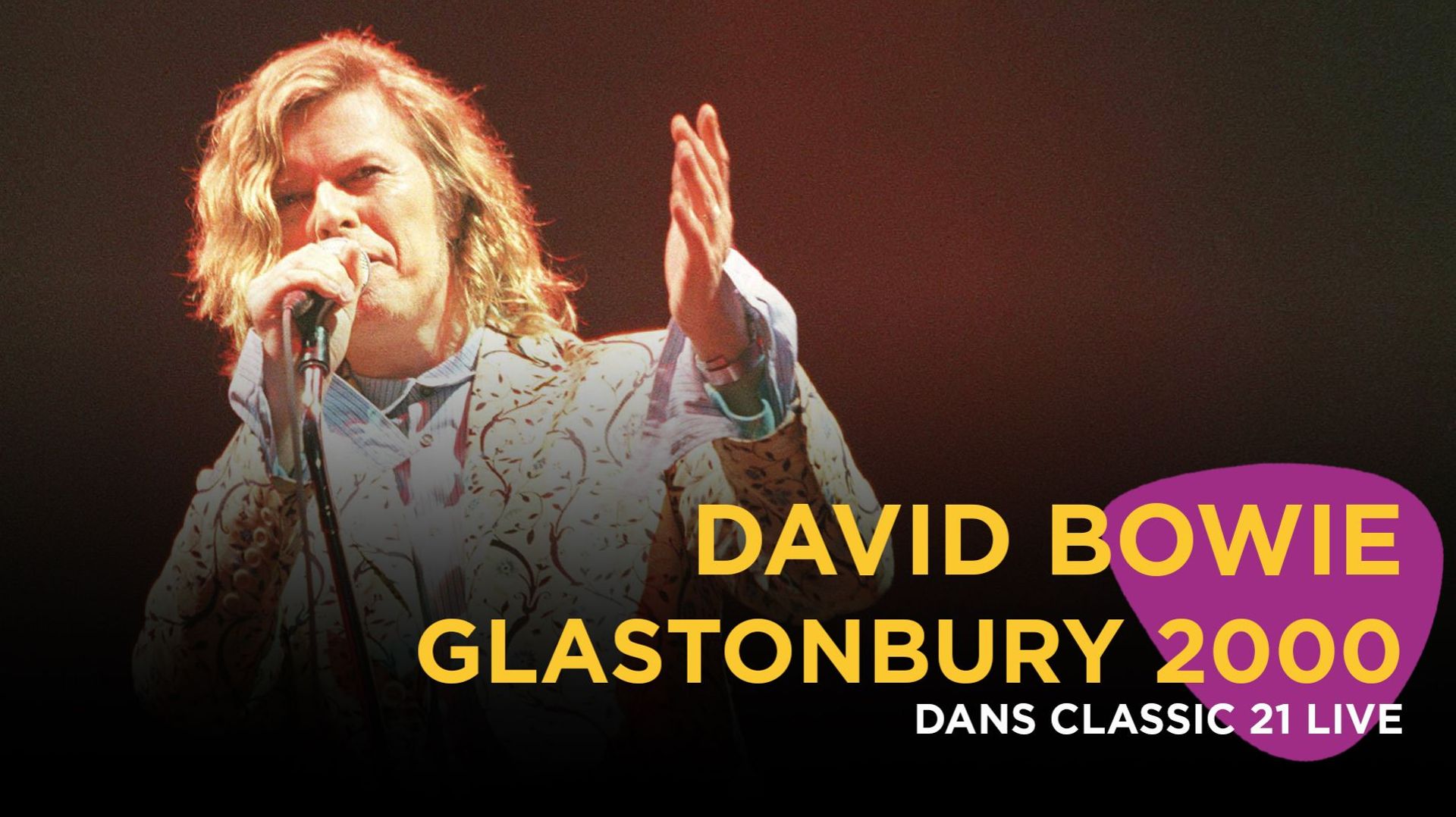 David Bowie dans Classic 21 Live