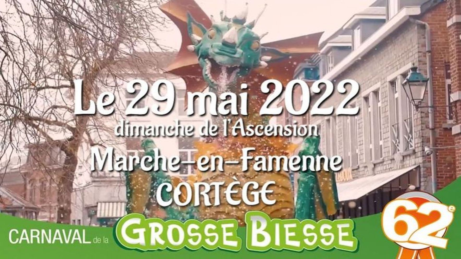 62ème carnaval de la Grosse Biesse à Marche-en-Famenne