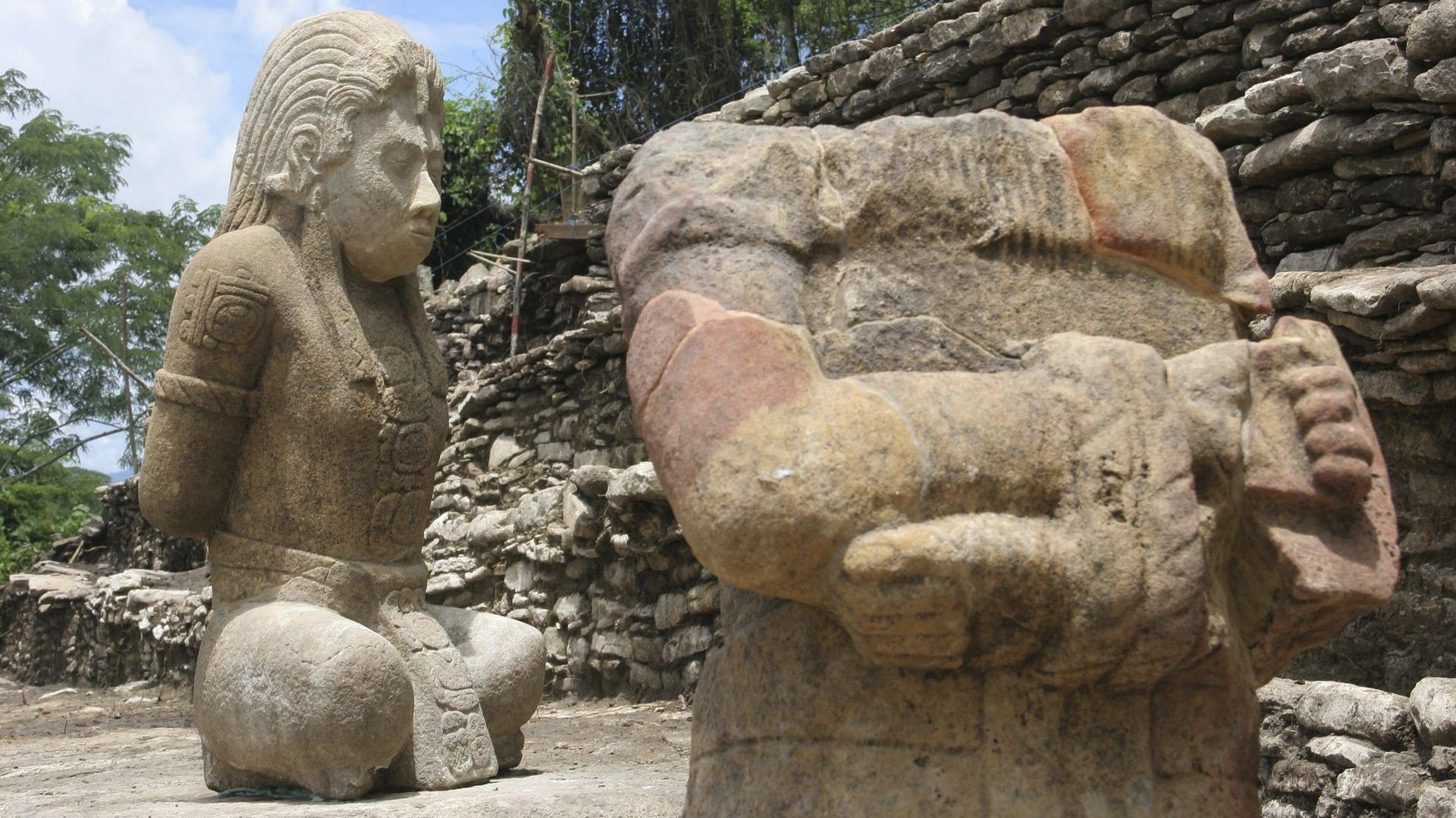 Le site archéologique de Tonina, au Mexique.