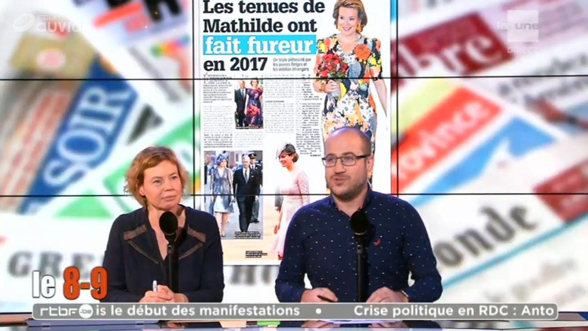 Le style de la Reine Mathilde à l'honneur dans la revue de presse ...