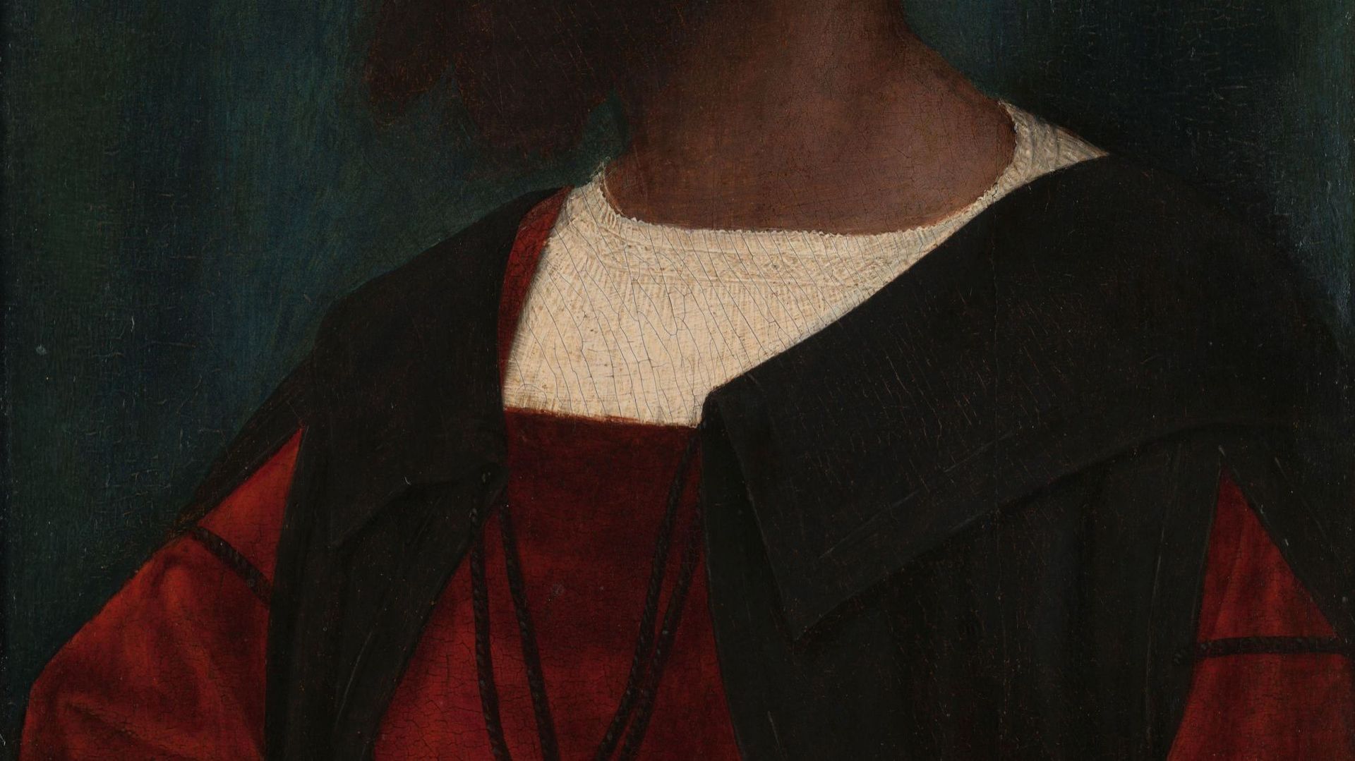 Jan Jansz Mostaert, "Portrait of an African Man" (Christophle le More?), ca. 1525 - ca. 1530. Rijksmuseum
