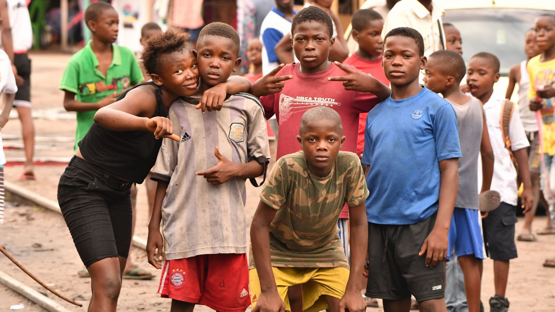 Kinshasa Now, les enfants de la rue en réalité virtuelle, film de Marc-Henri Wajnberg