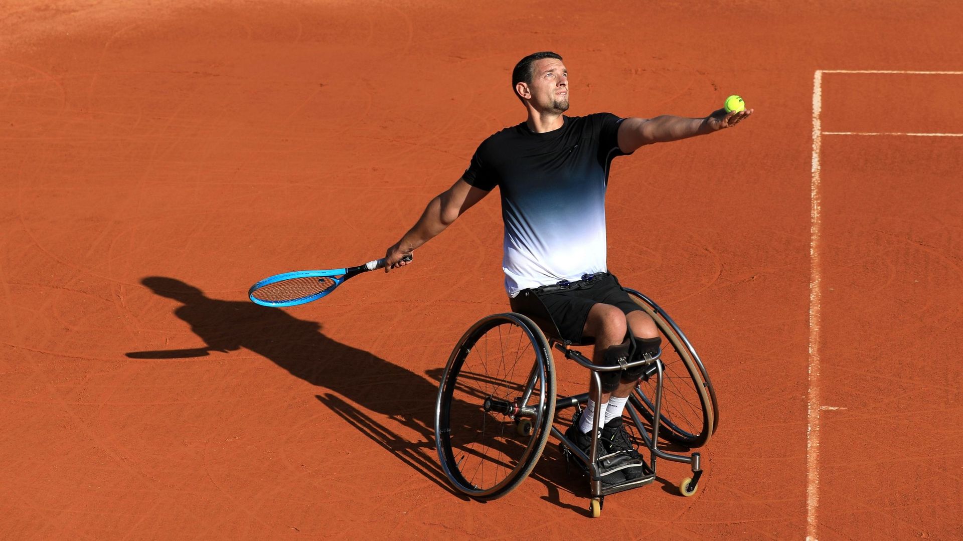 Joachim Gérard, joueur de tennis en chaise, participe à ses 4èmes Jeux Paralympiques à Tokyo