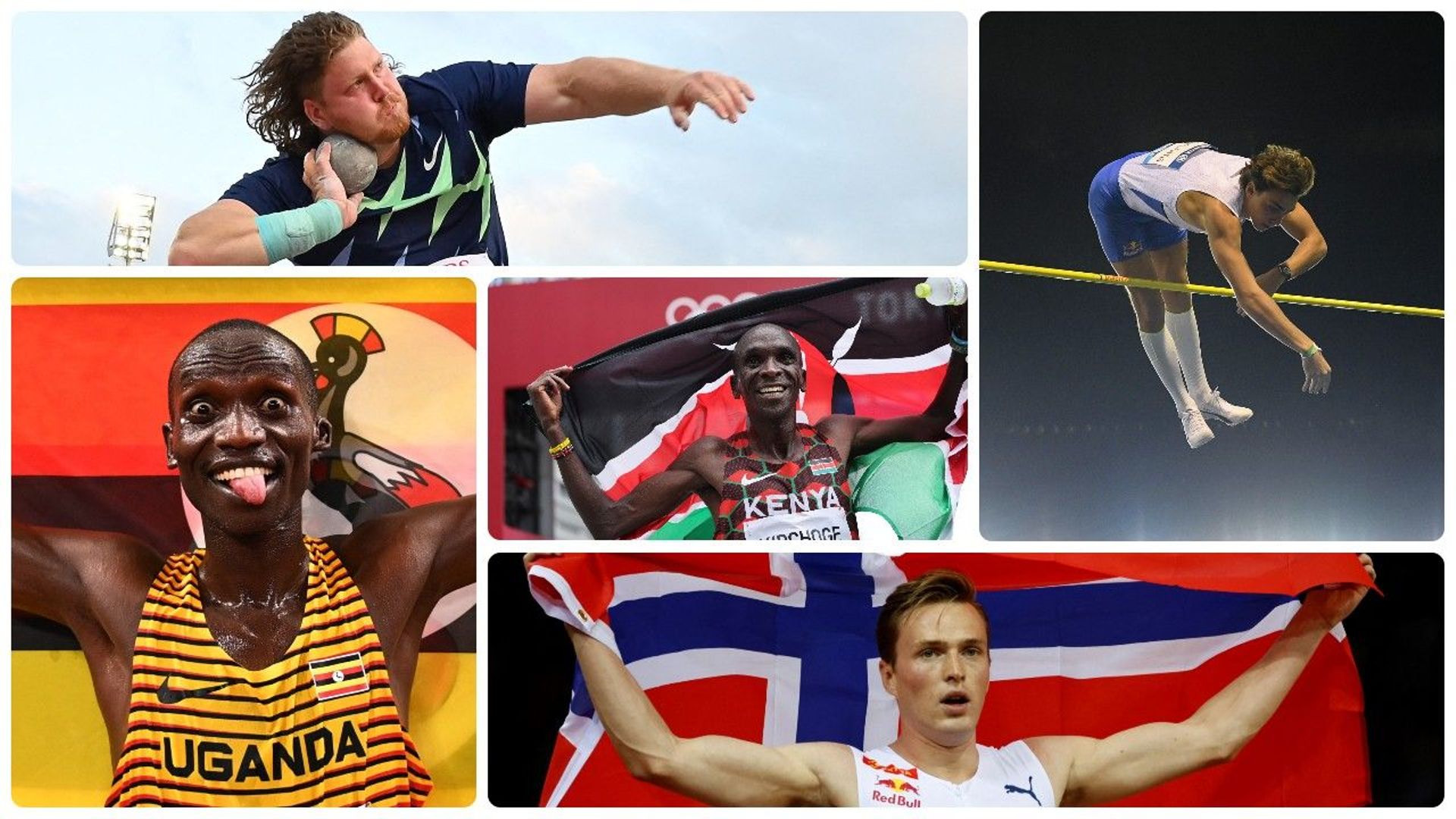 Les cinq finalistes pour le titre d'Athlète mondial masculin de l'année sont connus