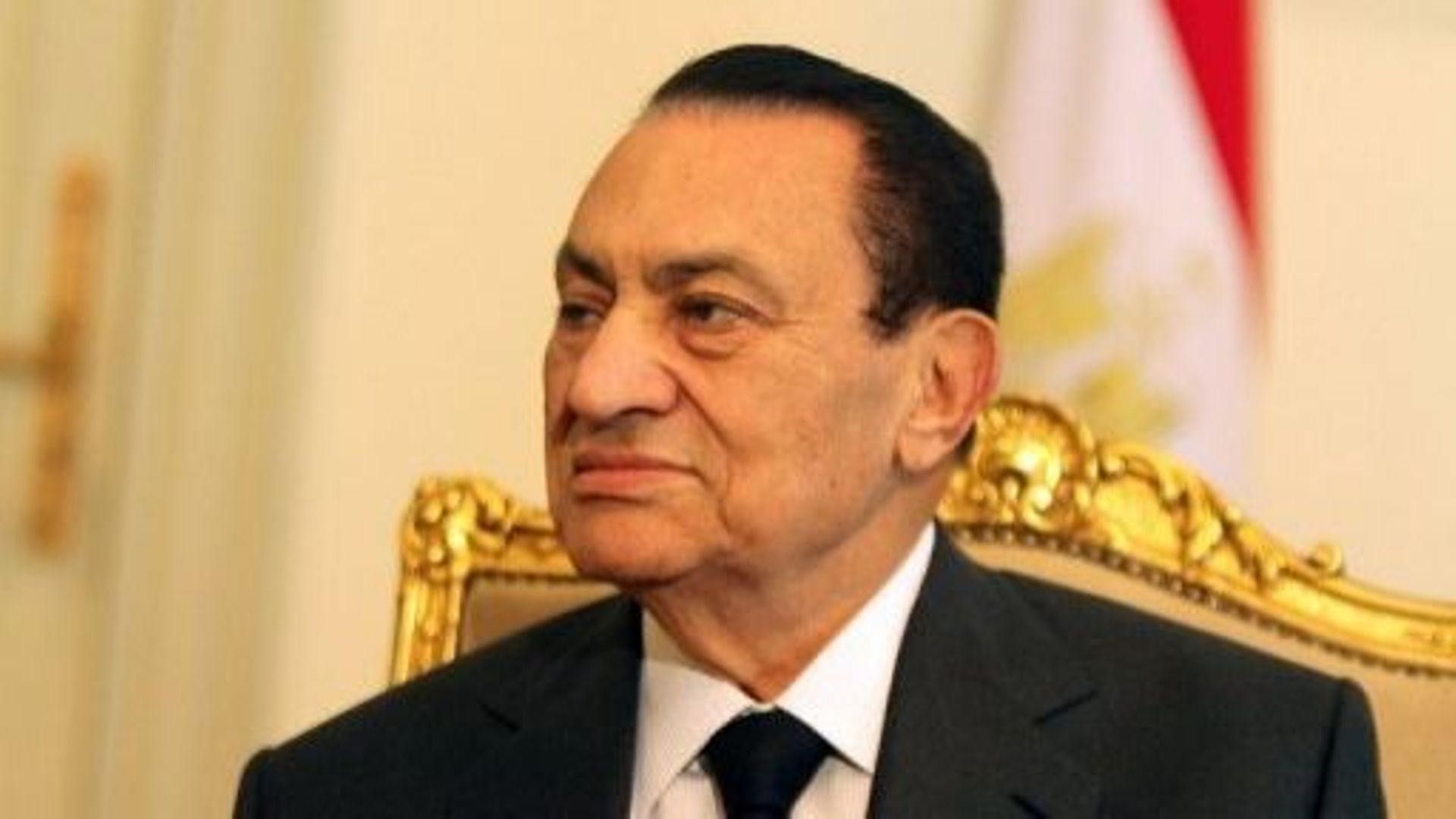 Photo datée du 8 février 2011 de Hosni Moubarak au Caire