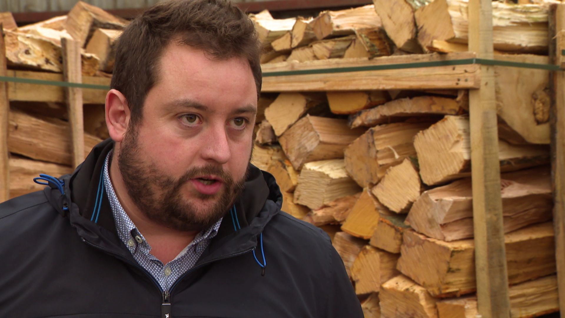 Romain De Smedt, producteur à Beauraing.