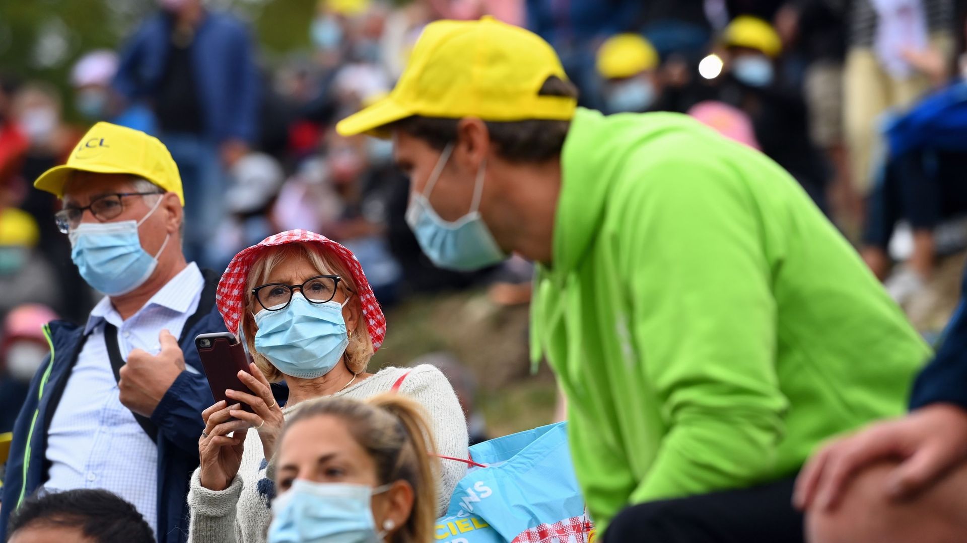 Les spectateurs du Tour des Flandres devront porter un masque