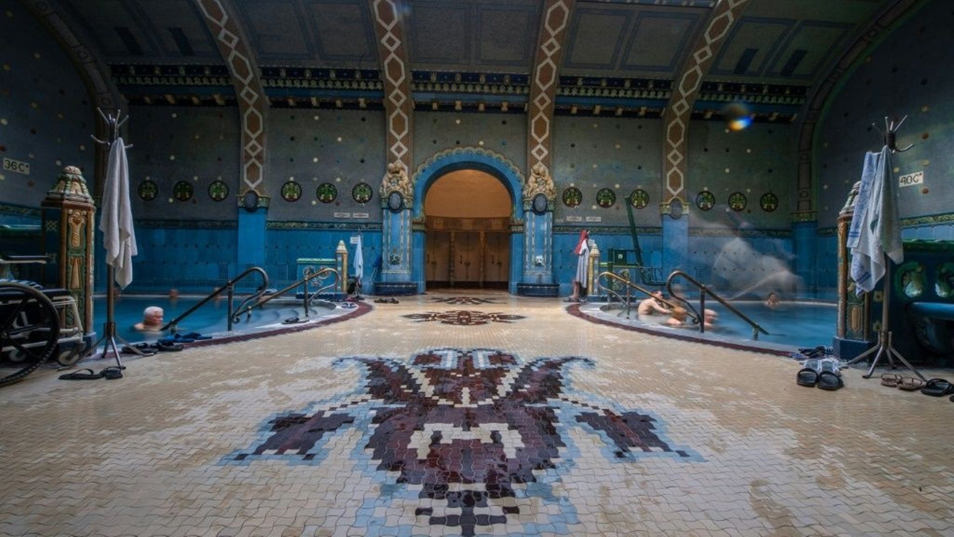 La piscine Gellert, à Budapest.