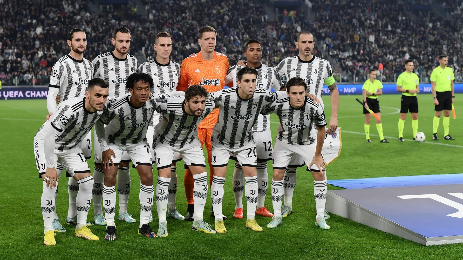 La Juventus lors de sa dernière sortie en Ligue des Champions cette saison