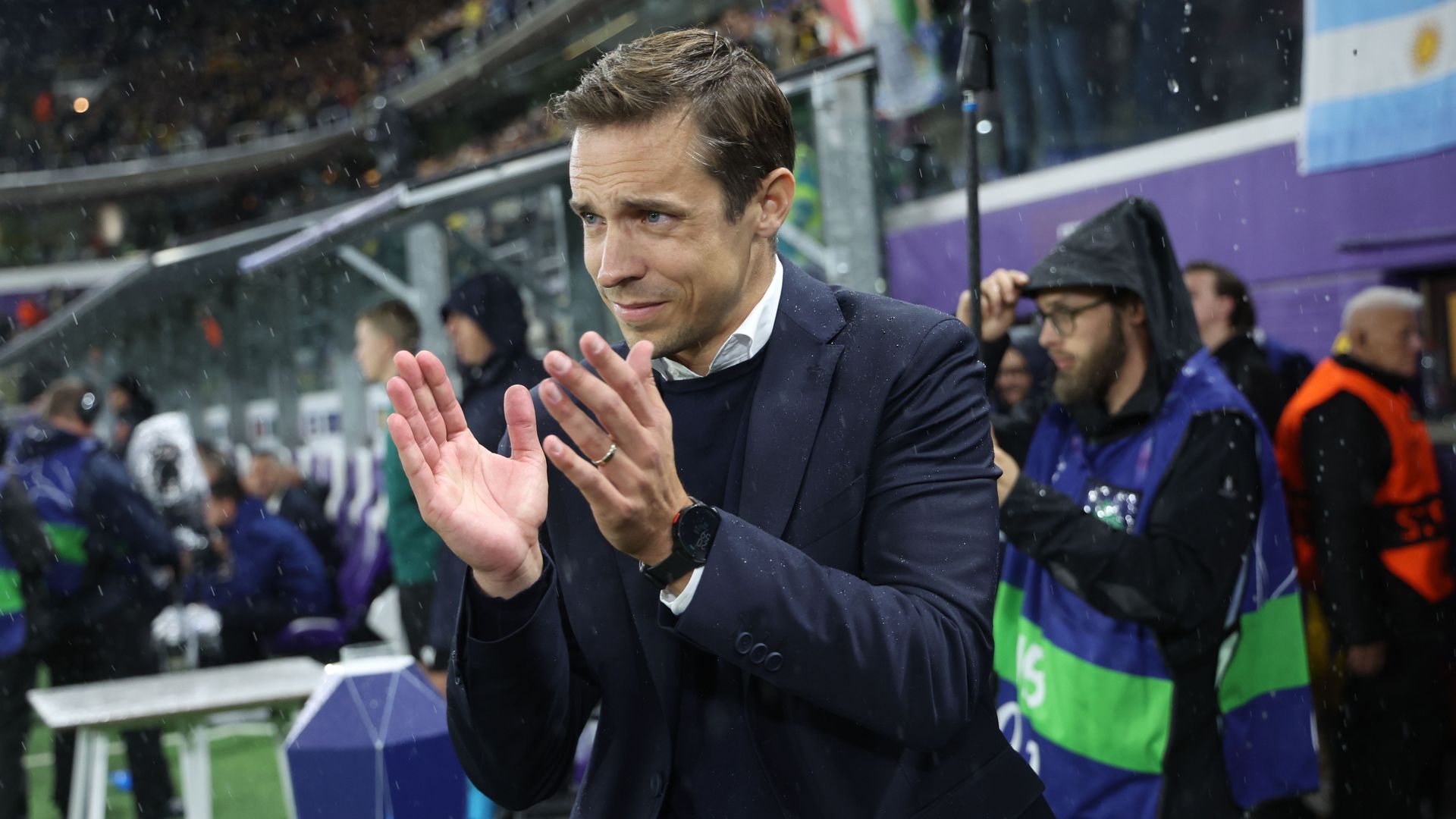 L’Union Saint-Gilloise a fait "jeu égal pendant 40 minutes" avec l’Inter, analyse David Hubert