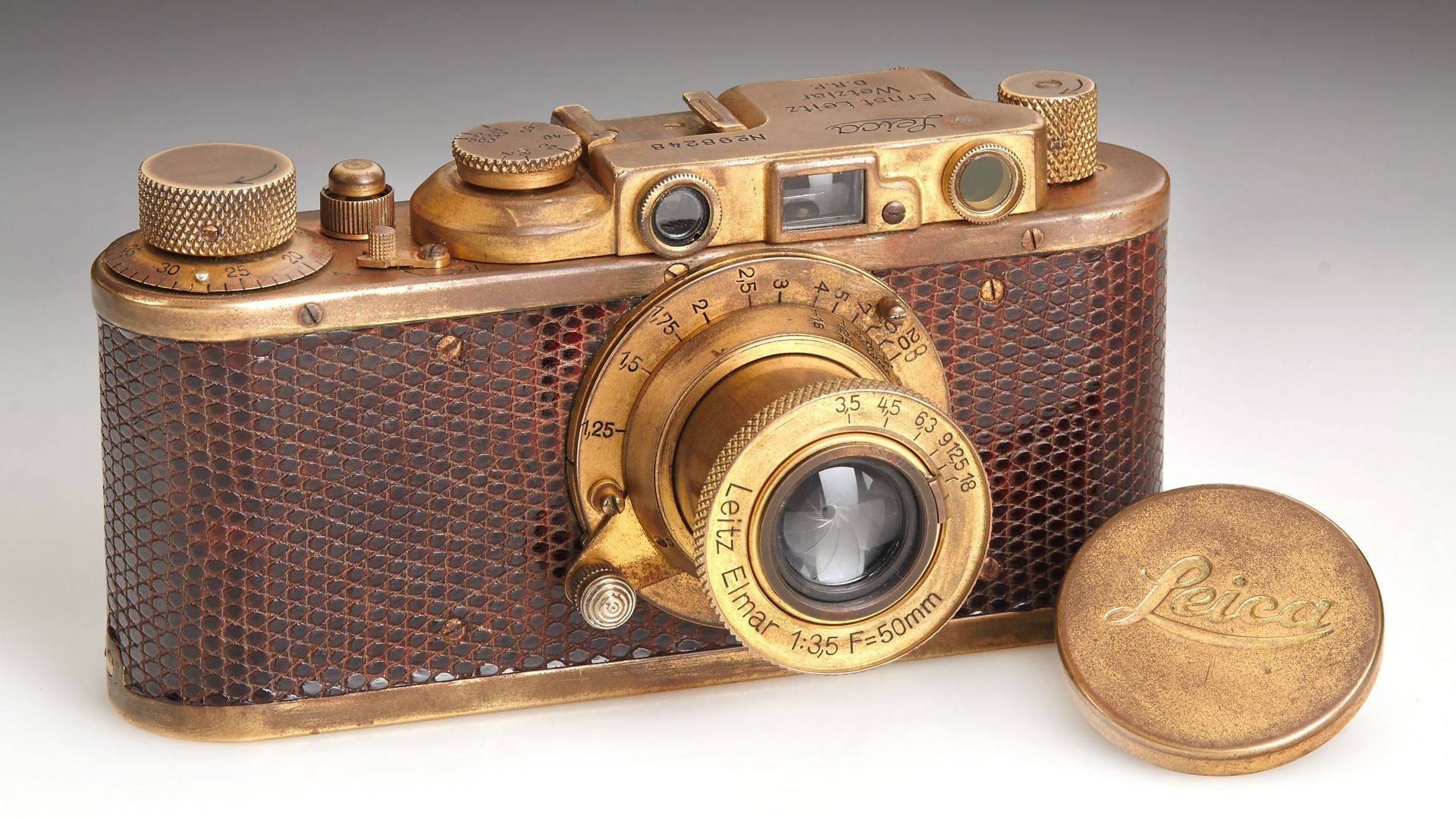 Ce Leica II Mod. D Luxus est estimé entre 250.000 et 300.000 euros
