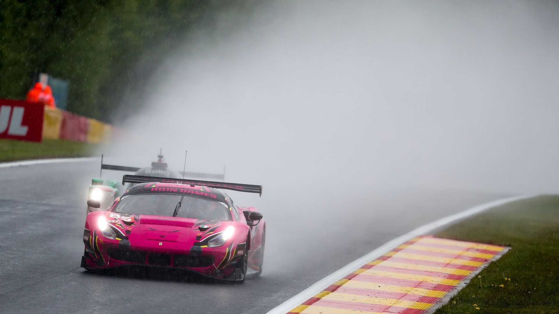 #85 IRON DAMES / ITA / Ferrari 488 GTE EVO / Rahel Frey (CHE) / Michelle Gatting (DNK) / Sarah Bovy (BEL) - TotalEnergies 6h of Spa Francorchamps - Circuit de Spa Francorchamps - Spa Francorchamps - Belgium - 