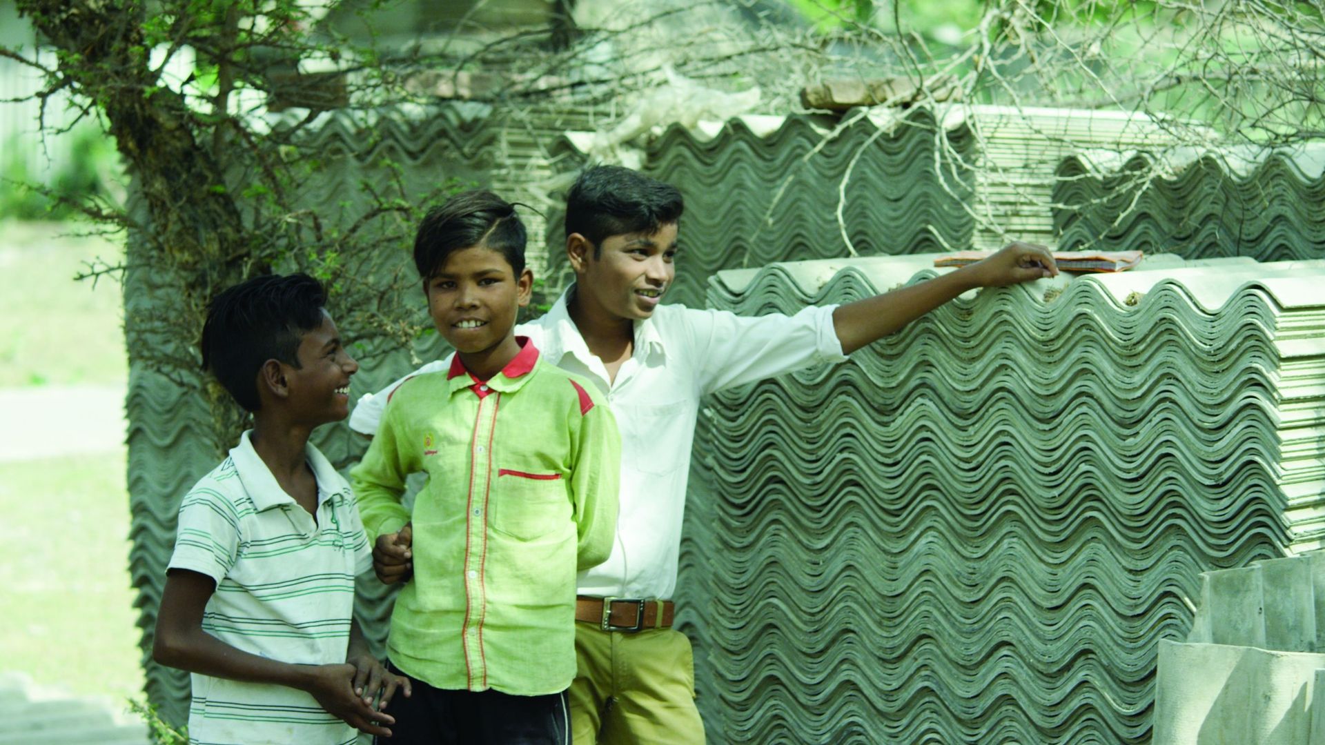 Dans un village en Inde - Extrait de "Le souffle volé"
