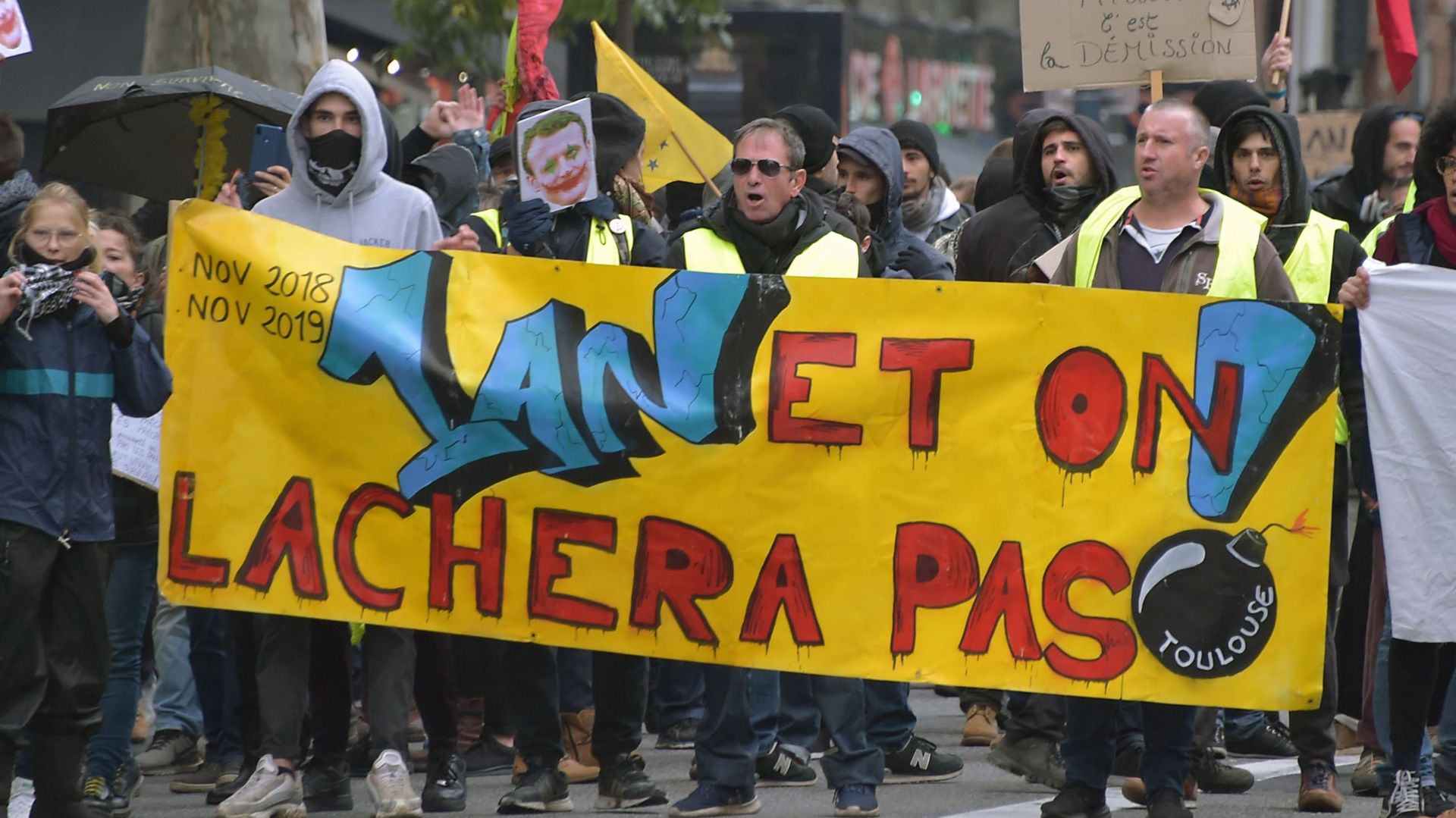 INFO EUROPE 1 - Retour des Gilets jaunes : 4.700 manifestants ont défilé ce  samedi