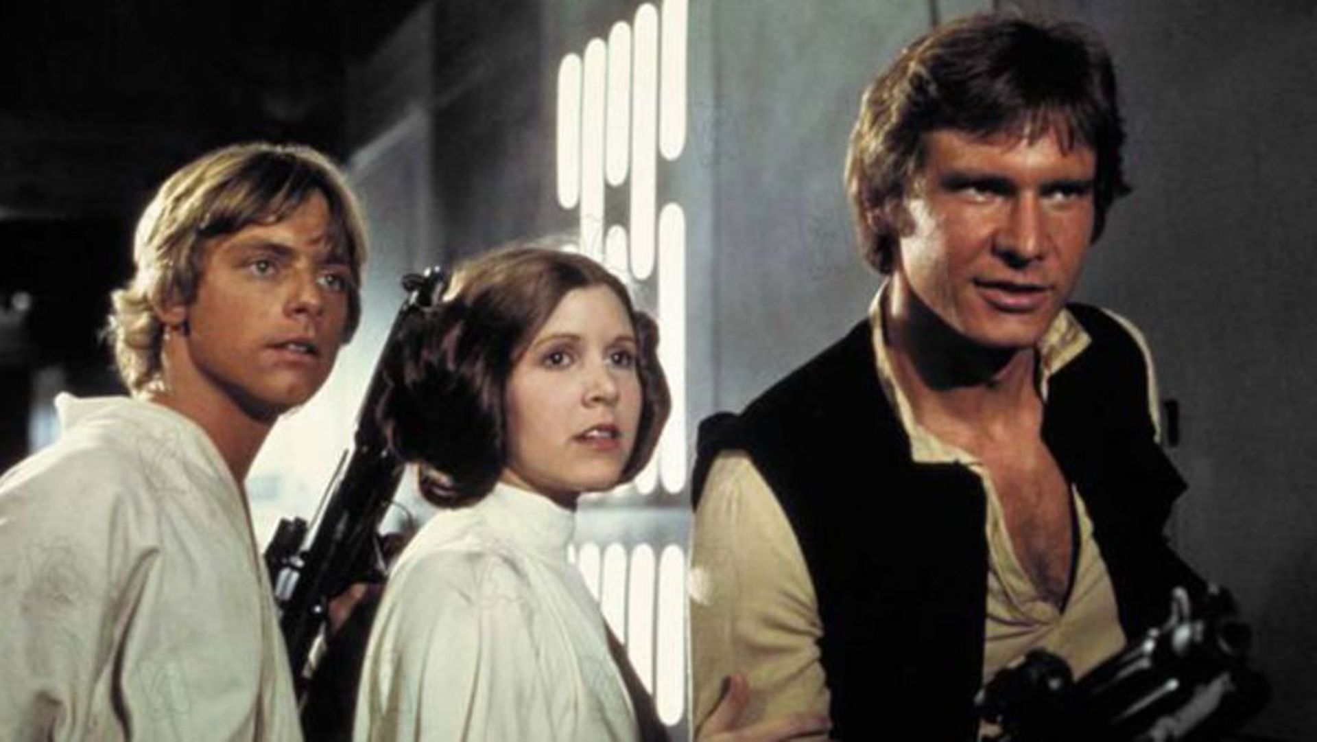 Luke, Leia et Han sont les héros de "Star Wars"