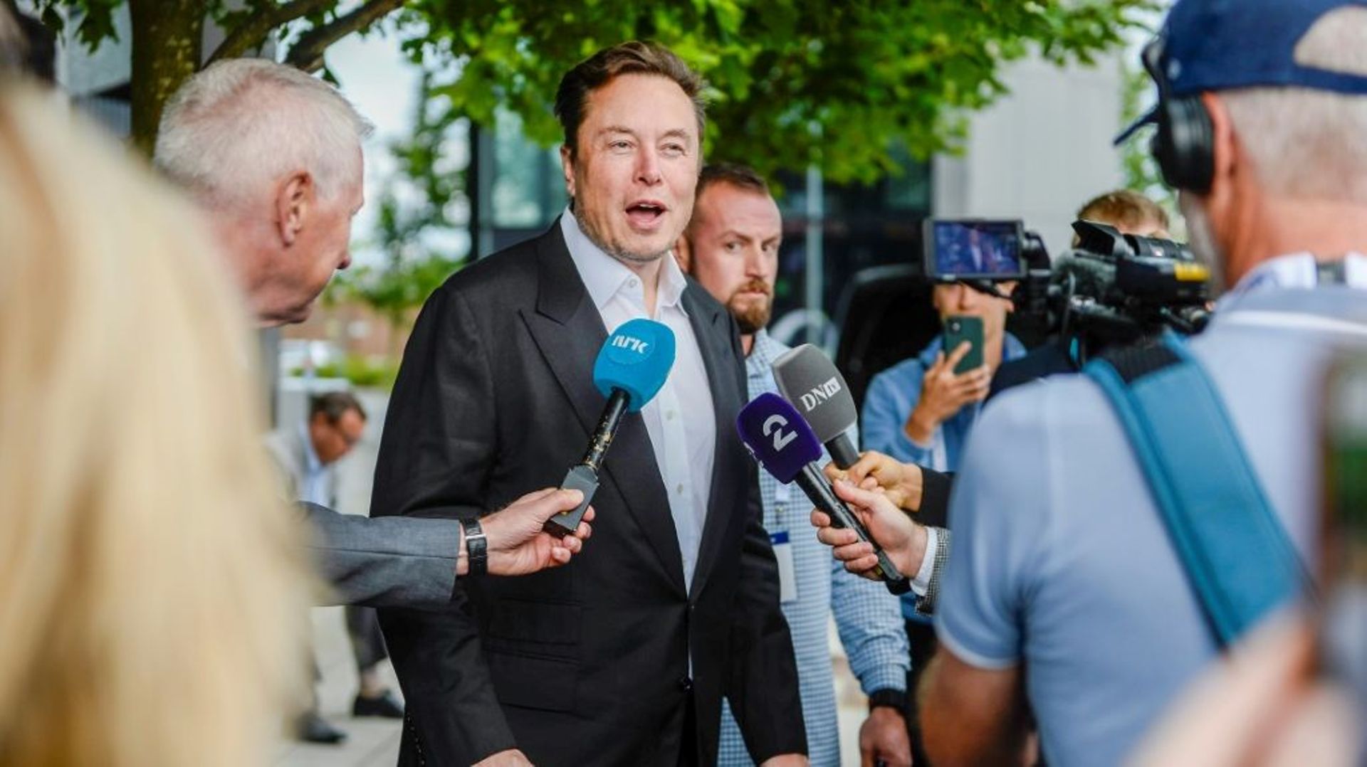 Elon Musk, le 29 août 2022 à Stavanger, en Norvège