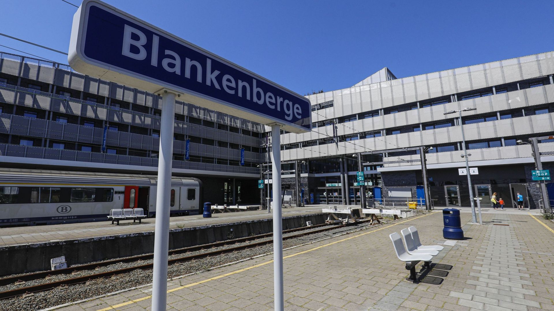 Gare de Blankenberghe (illustration)