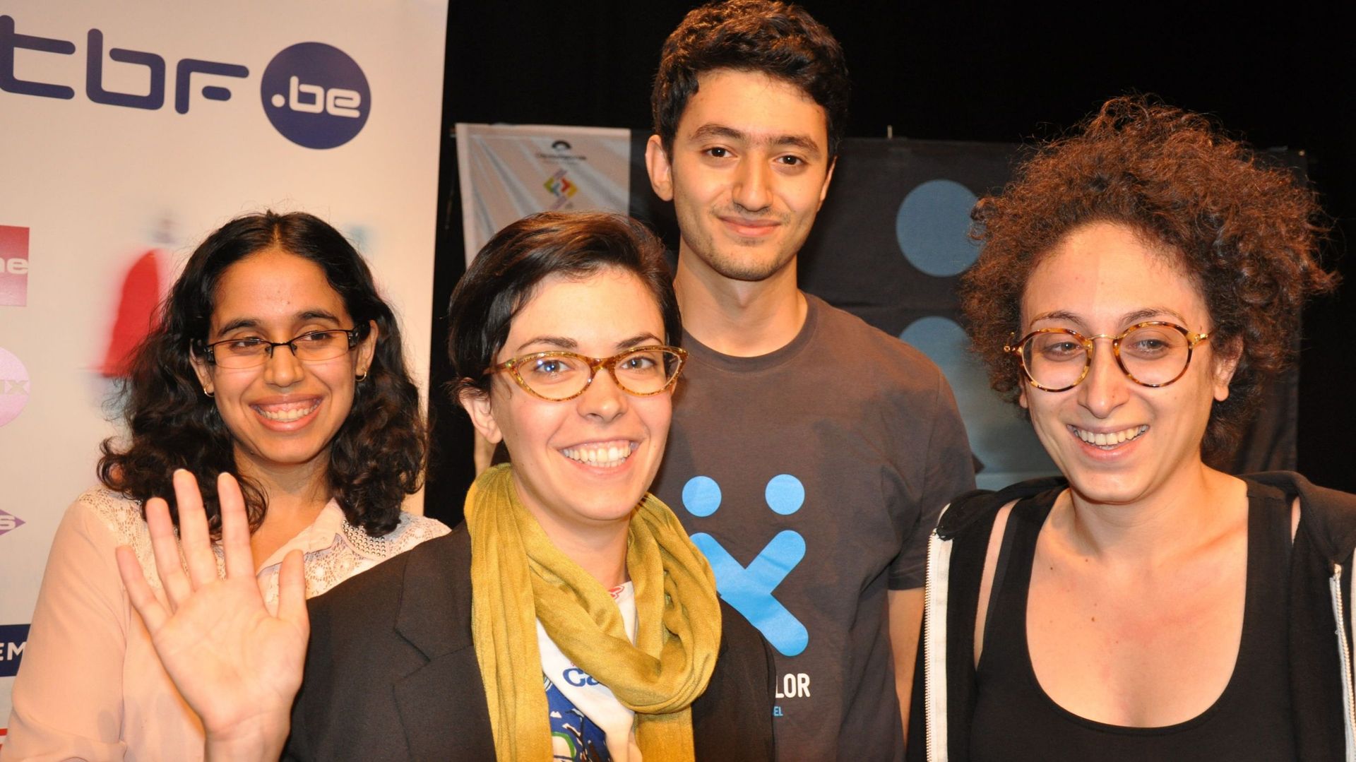 Les vainqueurs de l'hackXplor 2015: Les Célines