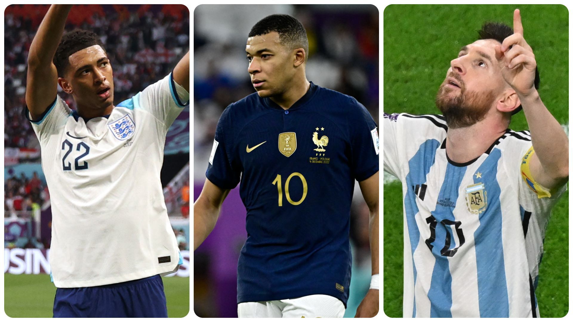 Bellingham, Mbappé, Messi, qui est le meilleur joueur de ce Mondial ?