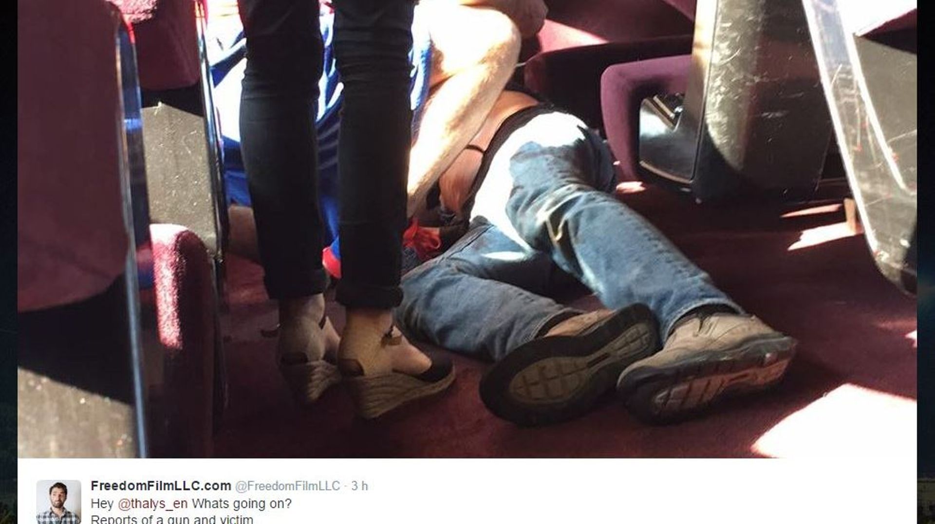 Coups de feu à bord d'un Thalys: "J'ai vu des gens sauter du train"