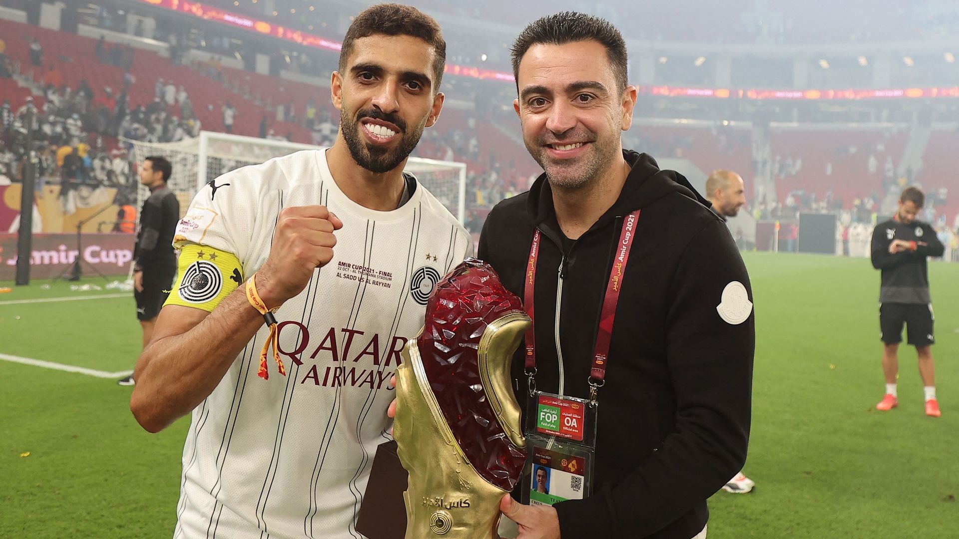 Xavi a remporté 7 titres depuis son entrée en fonction comme coach à Al Sadd en 2019.