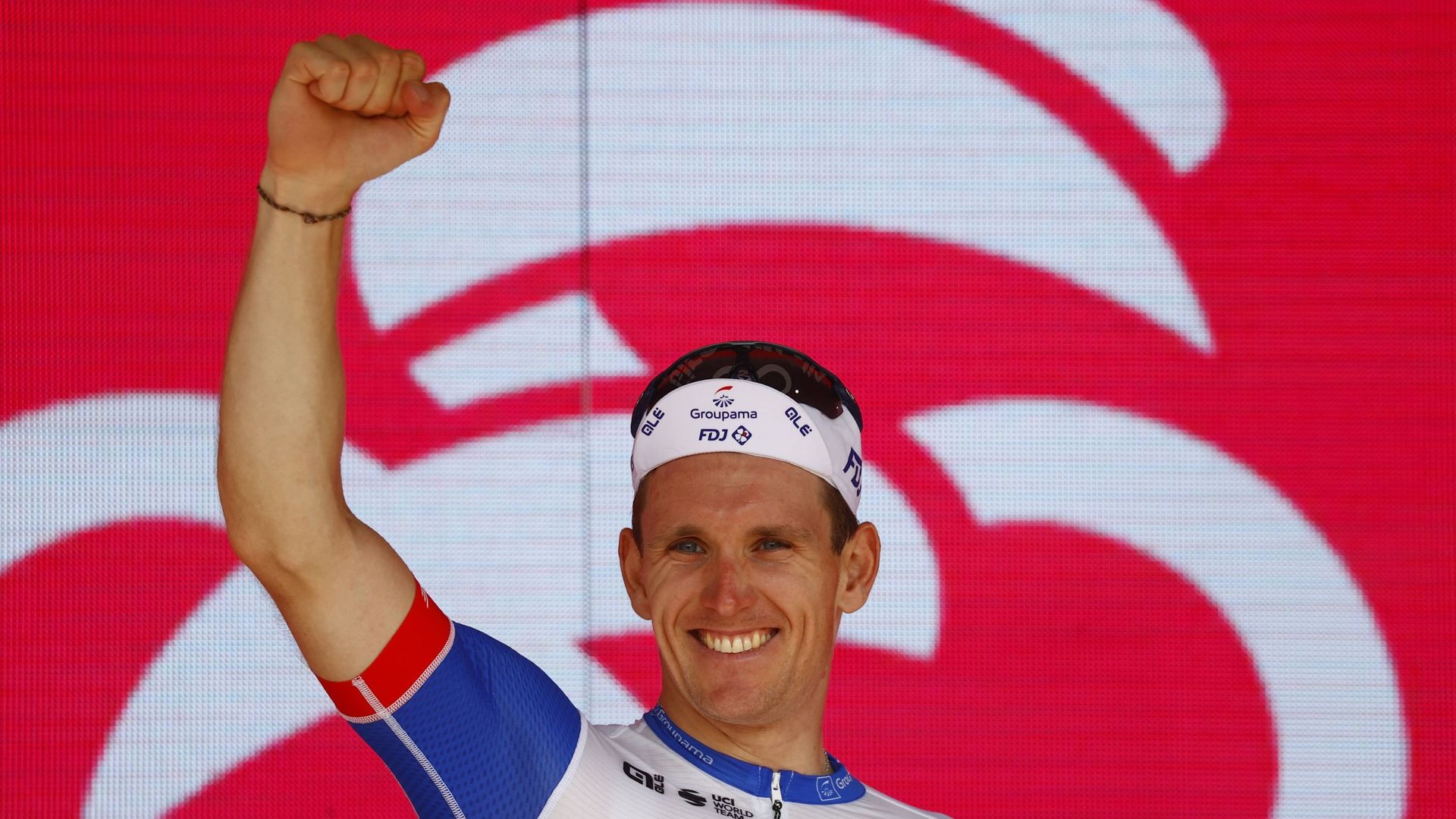 Arnaud Démare, vainqueur de la 13e étape du Giro 2022.
