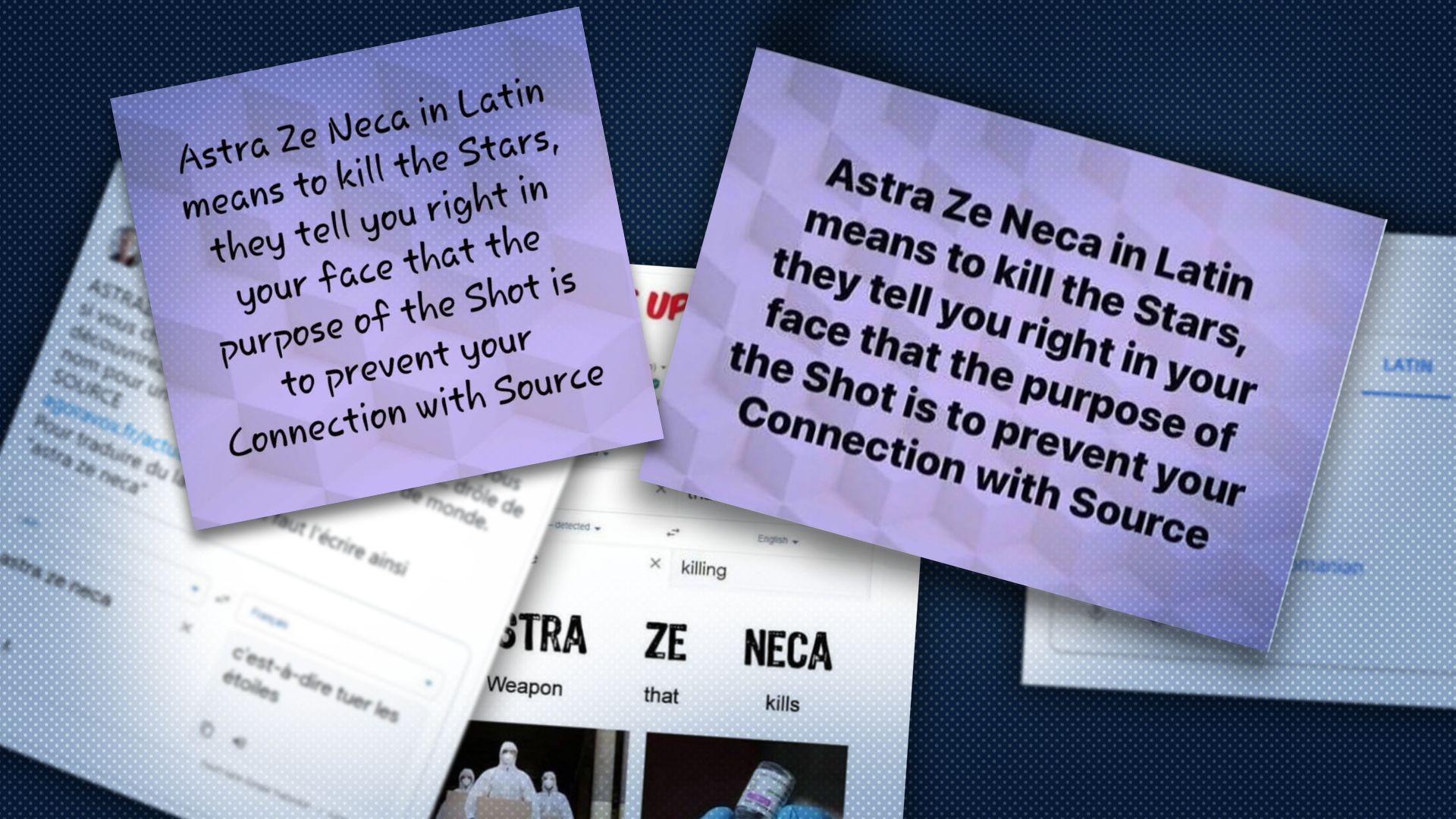 Non, AstraZeneca ne signifie pas "tueur d'étoiles" en latin