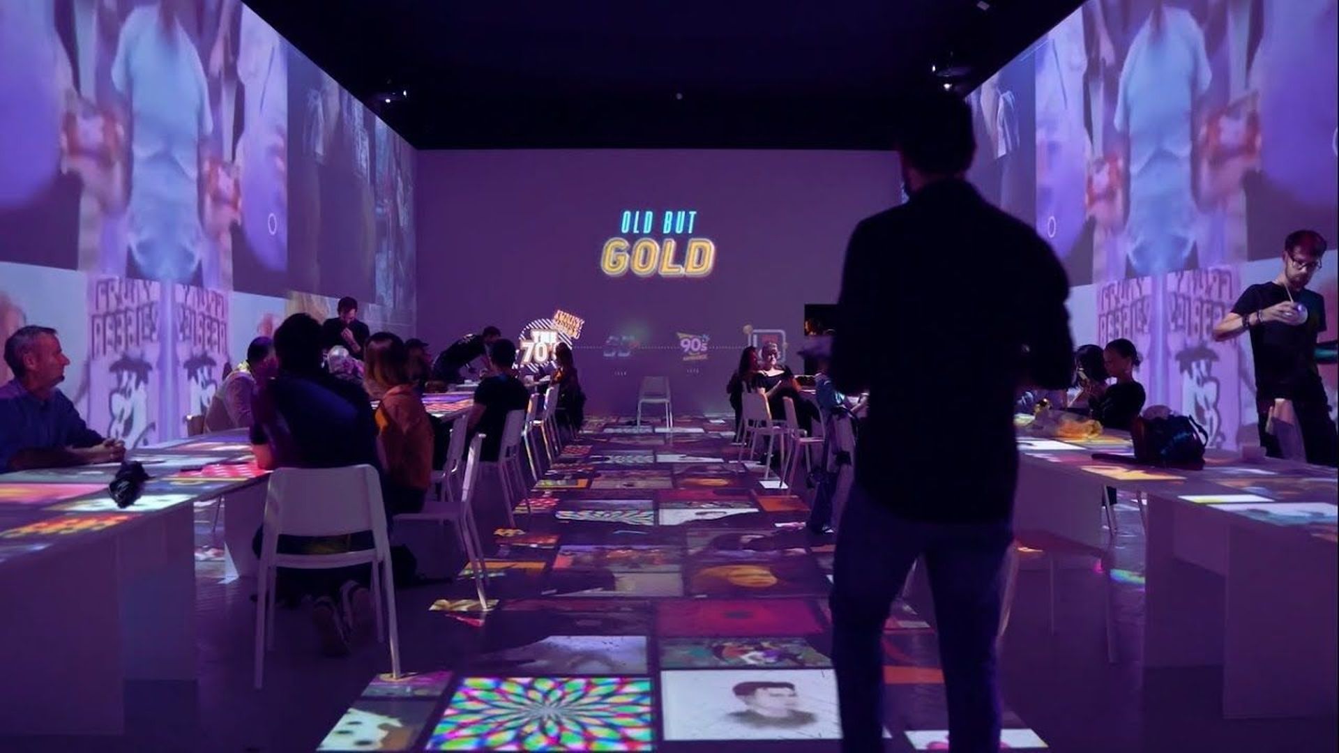 Photo d’illustration de l’expérience immersive "Old but Gold" organisée au Plein Publiek.