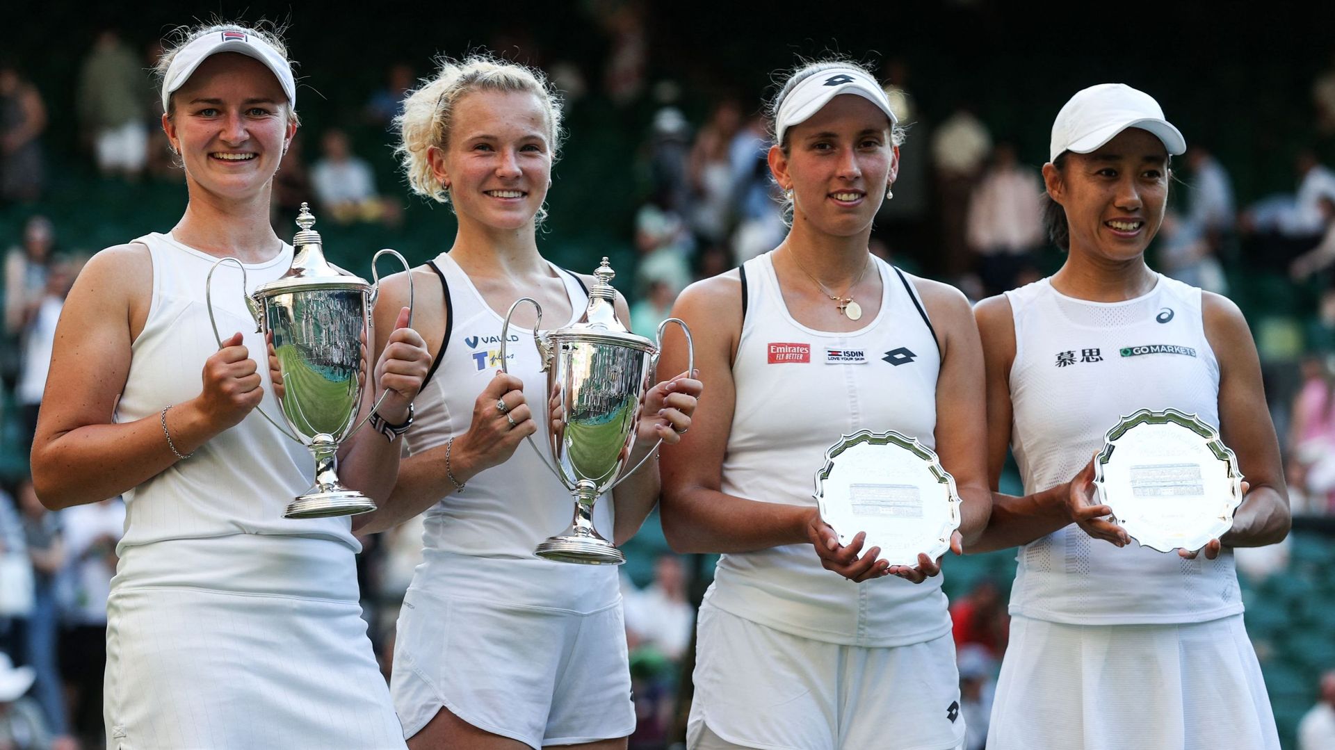 Elise Mertens a quitté Wimbledon un brin déçue dimanche soir après avoir échoué dans sa quête de remporter un deuxième titre consécutif en double dames