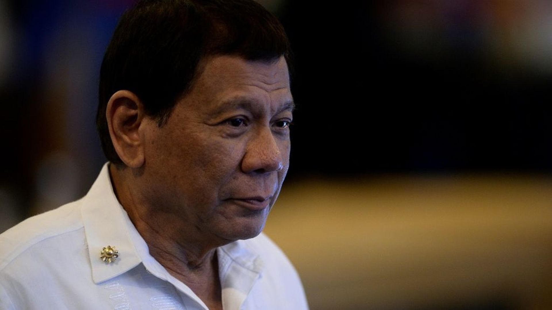 Le président philippin Rodrigo Duterte, le 13 novembre 2017 à Manille
