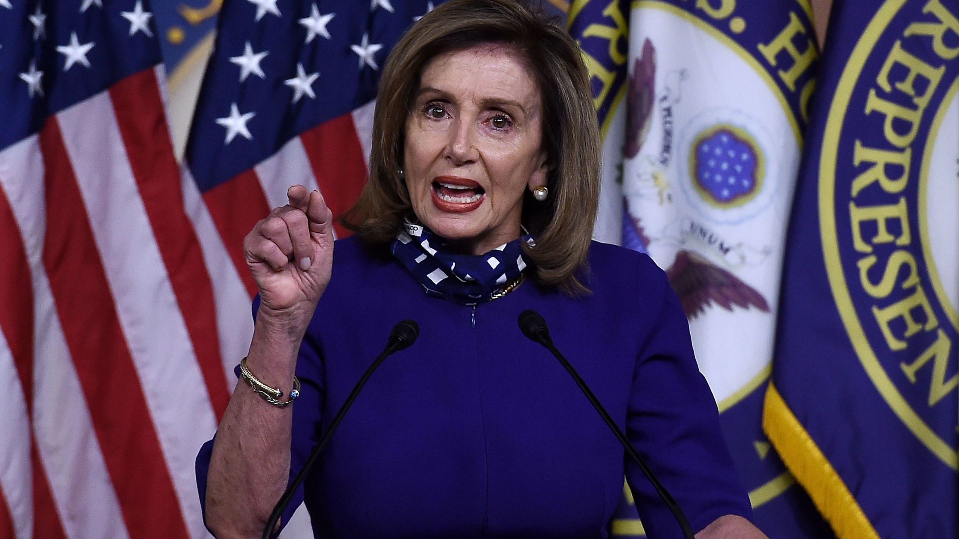 Présidentielle américaine 2020 : "Il ne devrait pas y avoir de débats", dit Nancy Pelosi