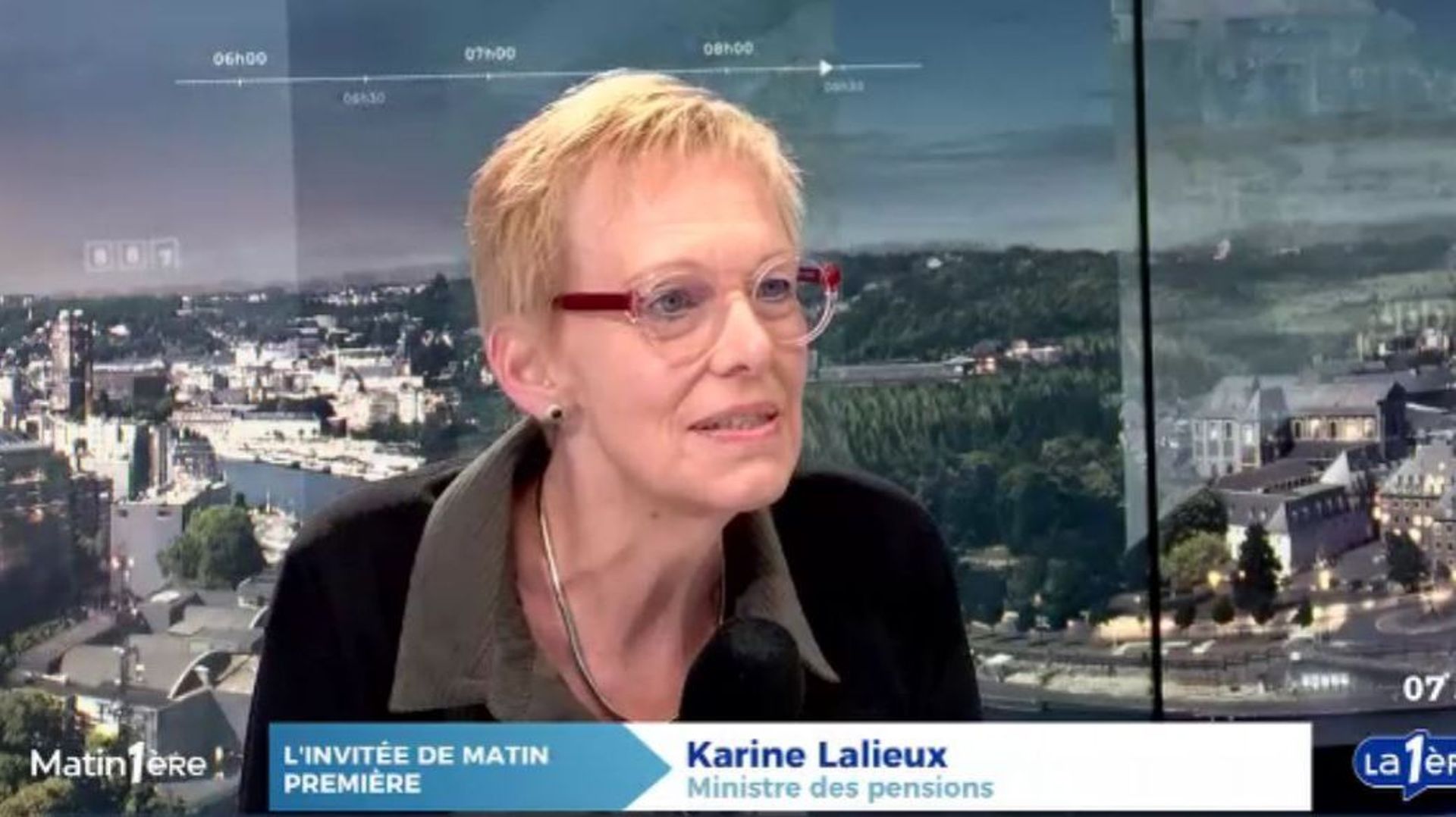 Karine Lalieux, ministre des Pensions