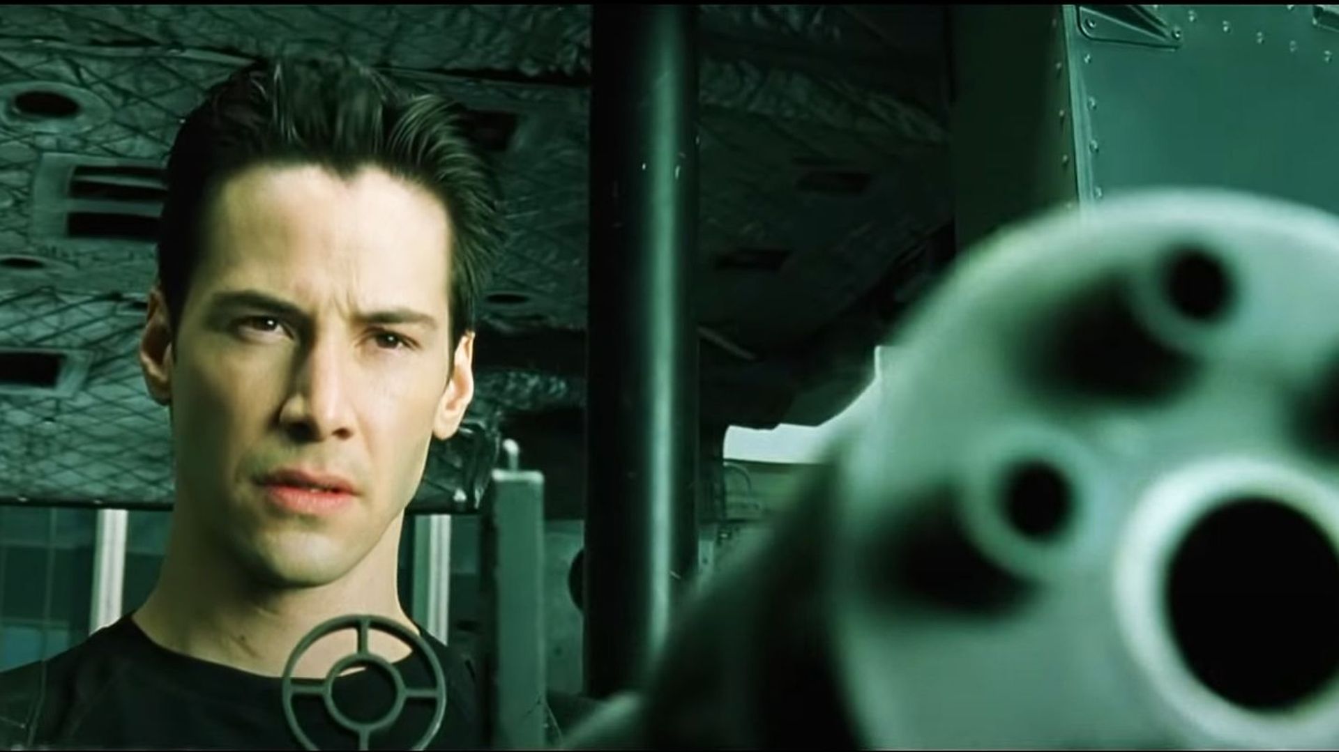 Keanu Reeves dans The Matrix