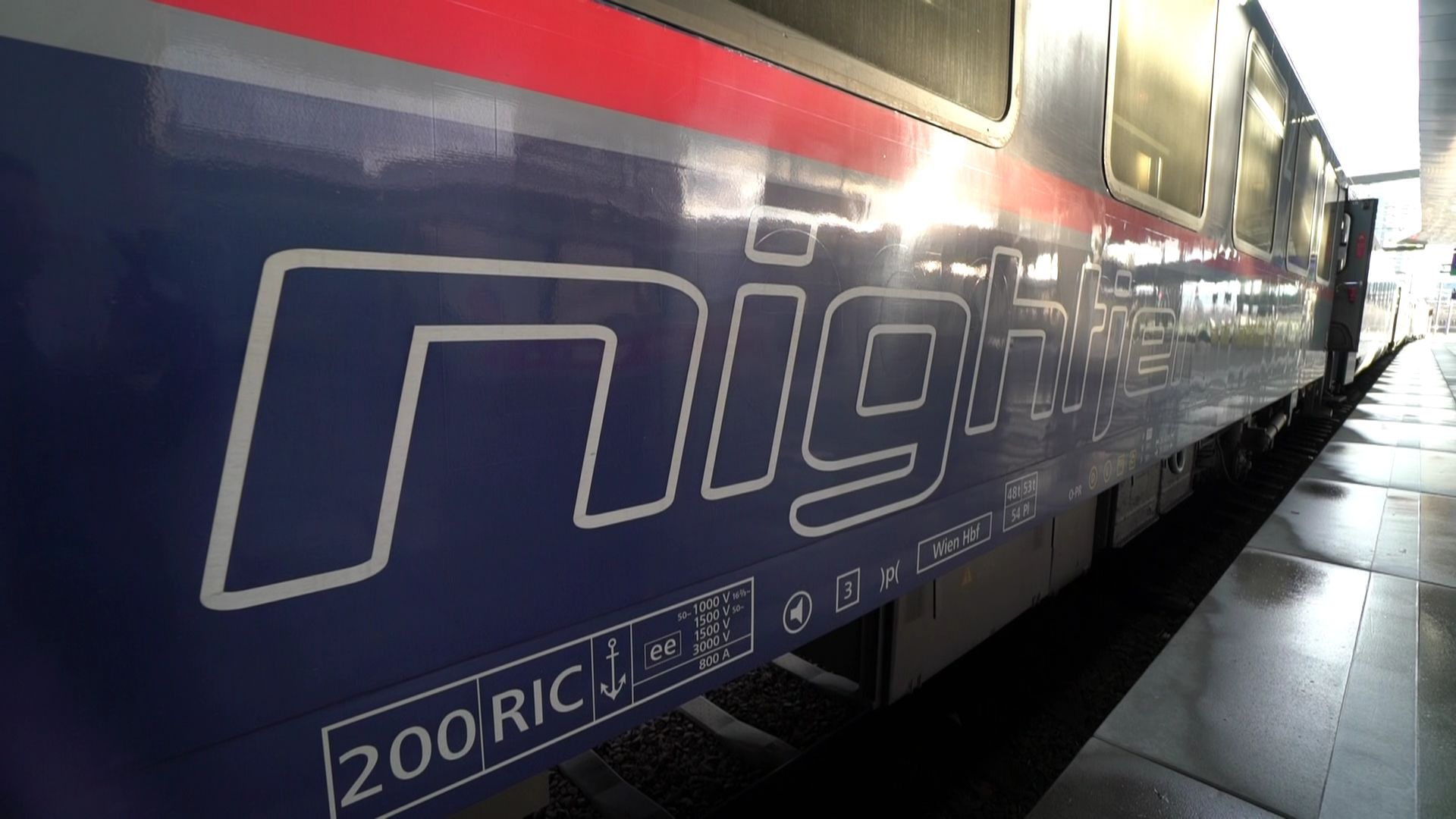 Les trains Nightjet