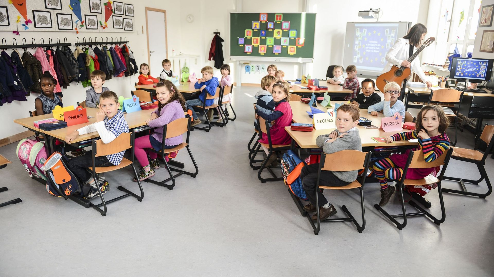 La crainte des professeurs de français en Flandre: être confrontés à des élèves bilingues.