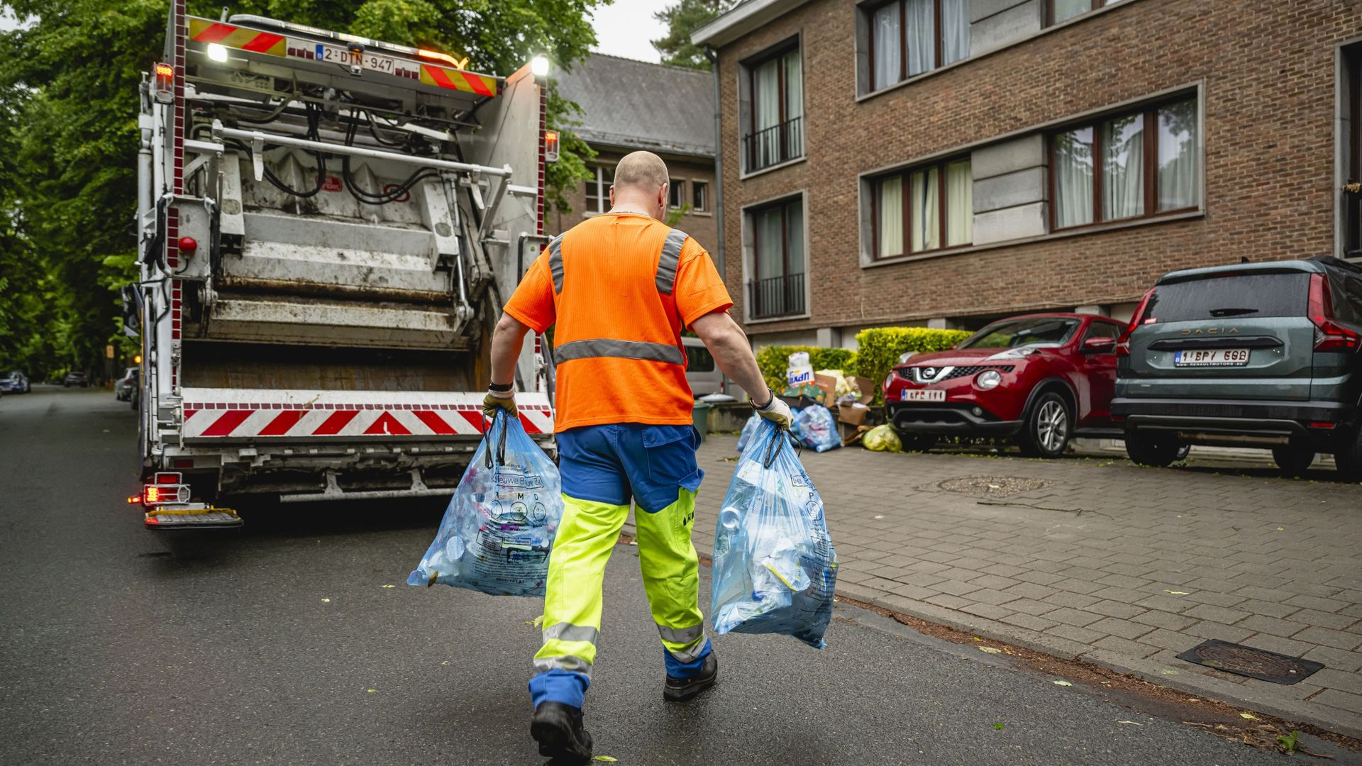Environ 50% des tournées des éboueurs impactées en Région bruxelloise en ce jour de mobilisation
